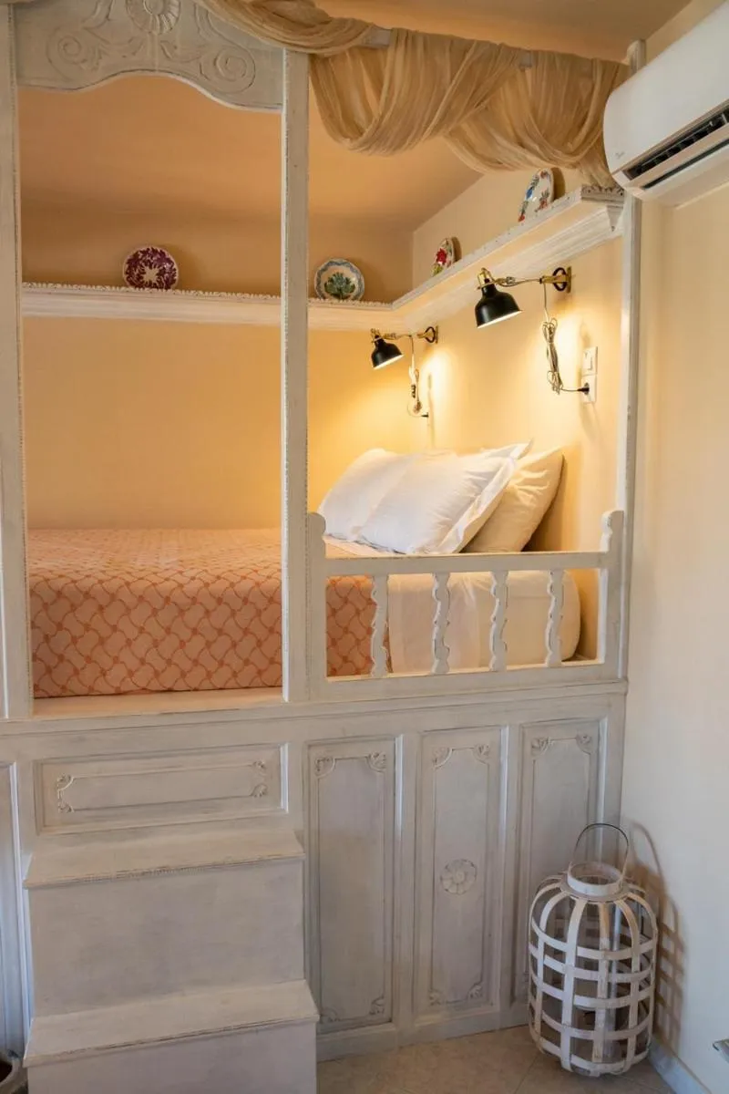 Bed in Elaia Villas