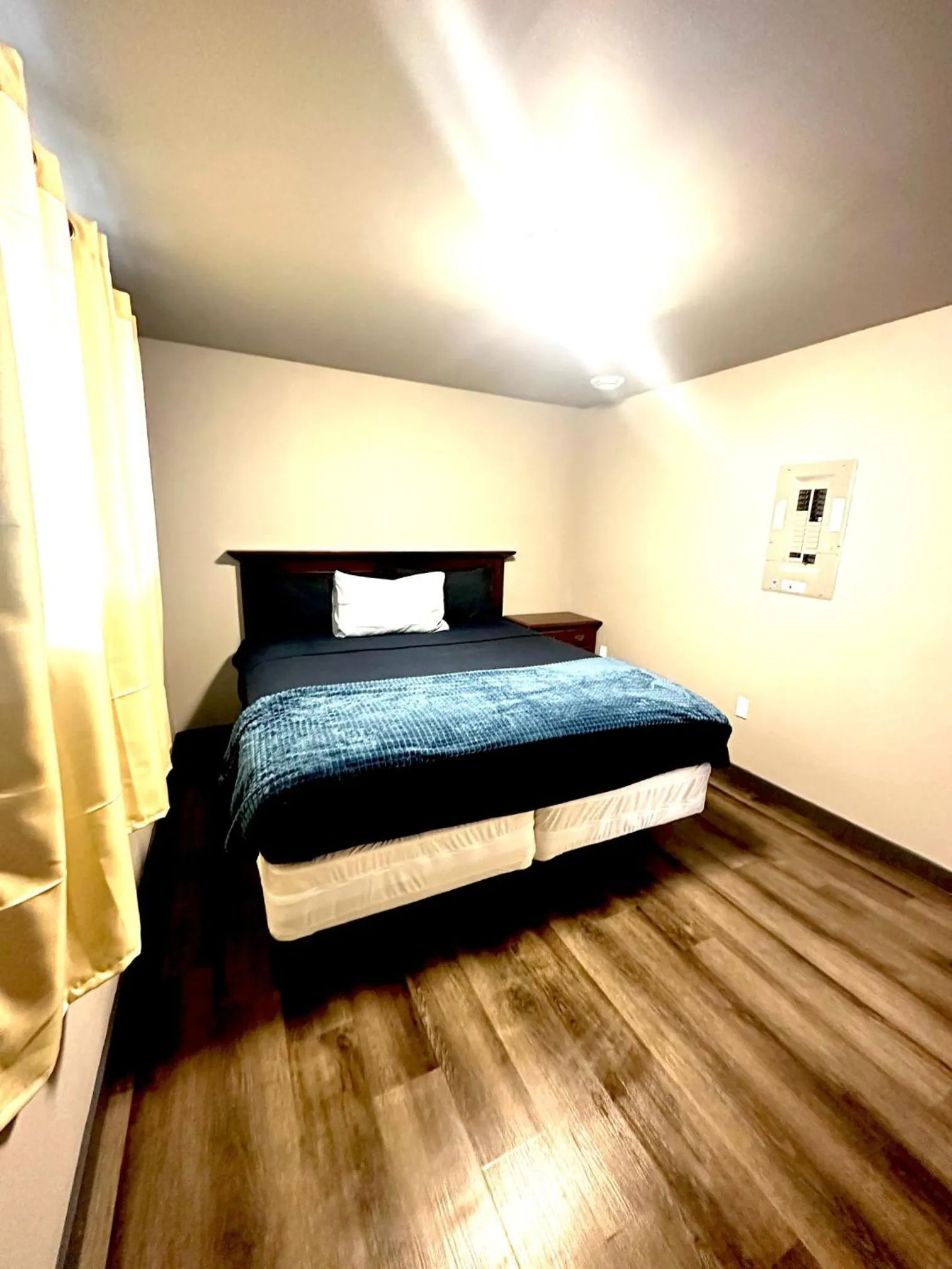 Bed in Glen Garry motel and cottages