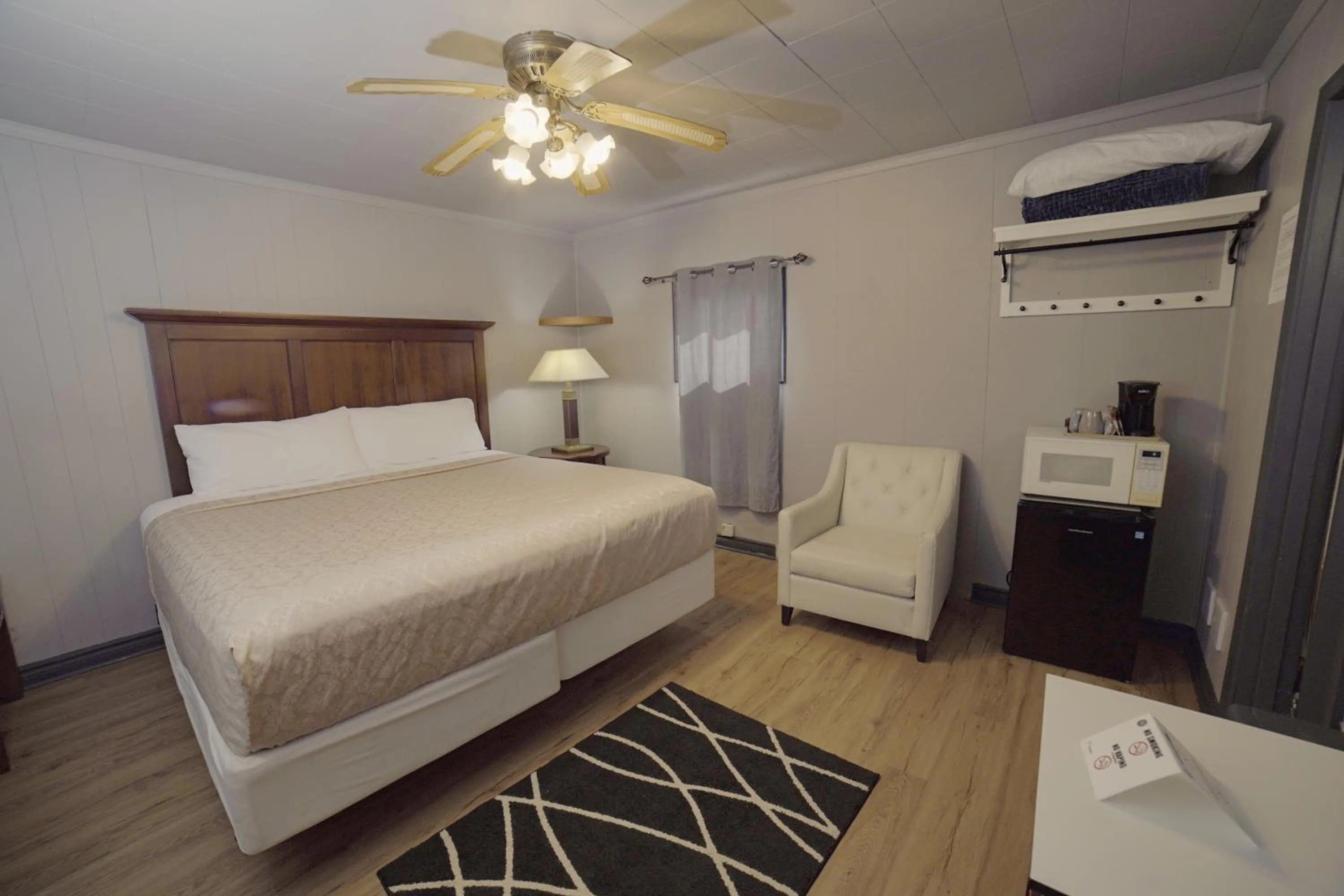 Bed in Glen Garry motel and cottages