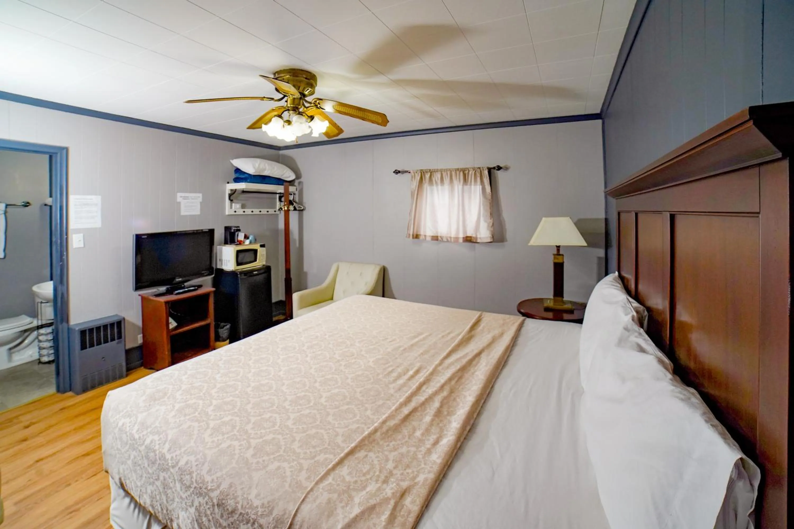 Bed in Glen Garry motel and cottages