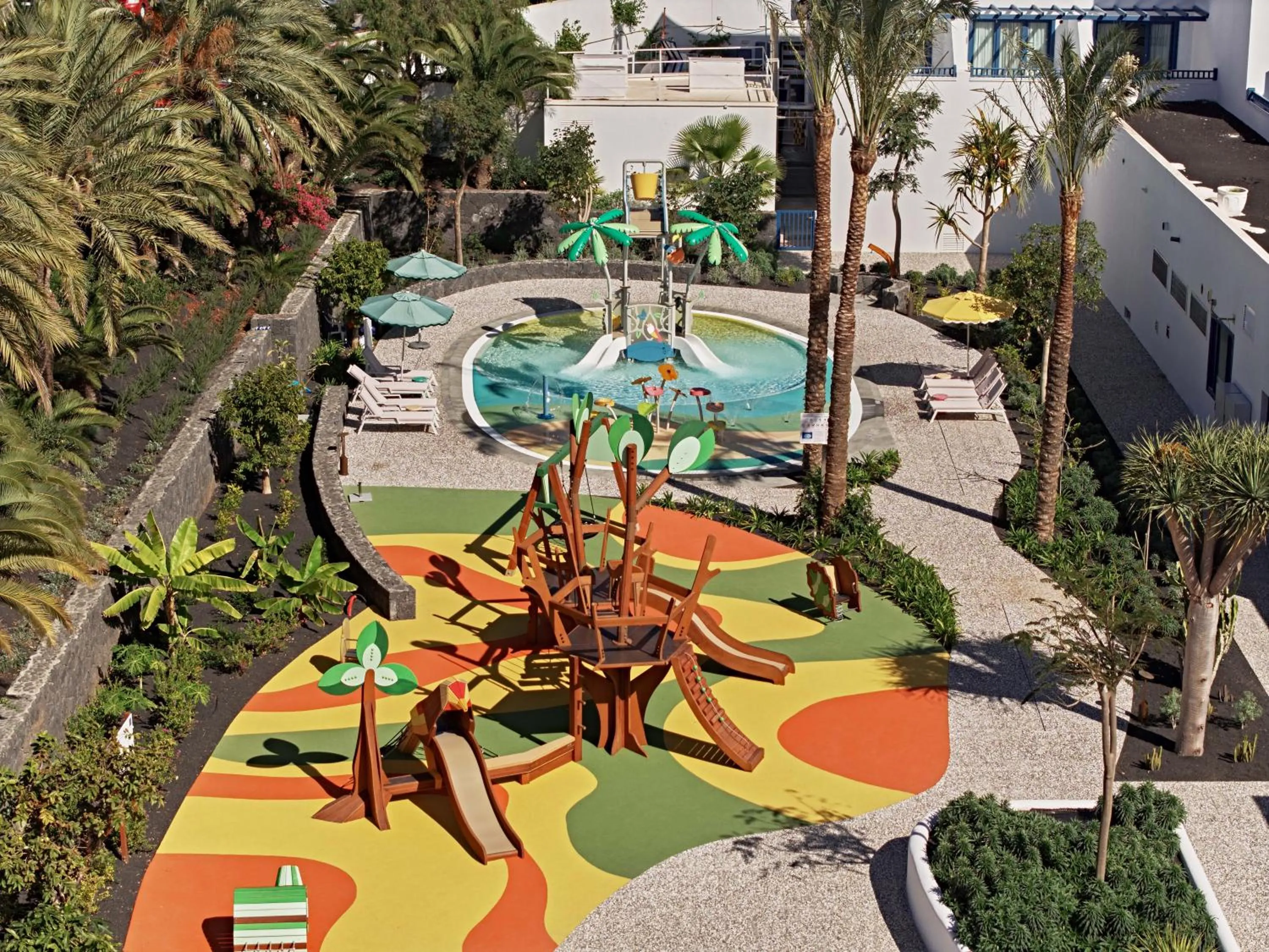 Family in Seaside Los Jameos