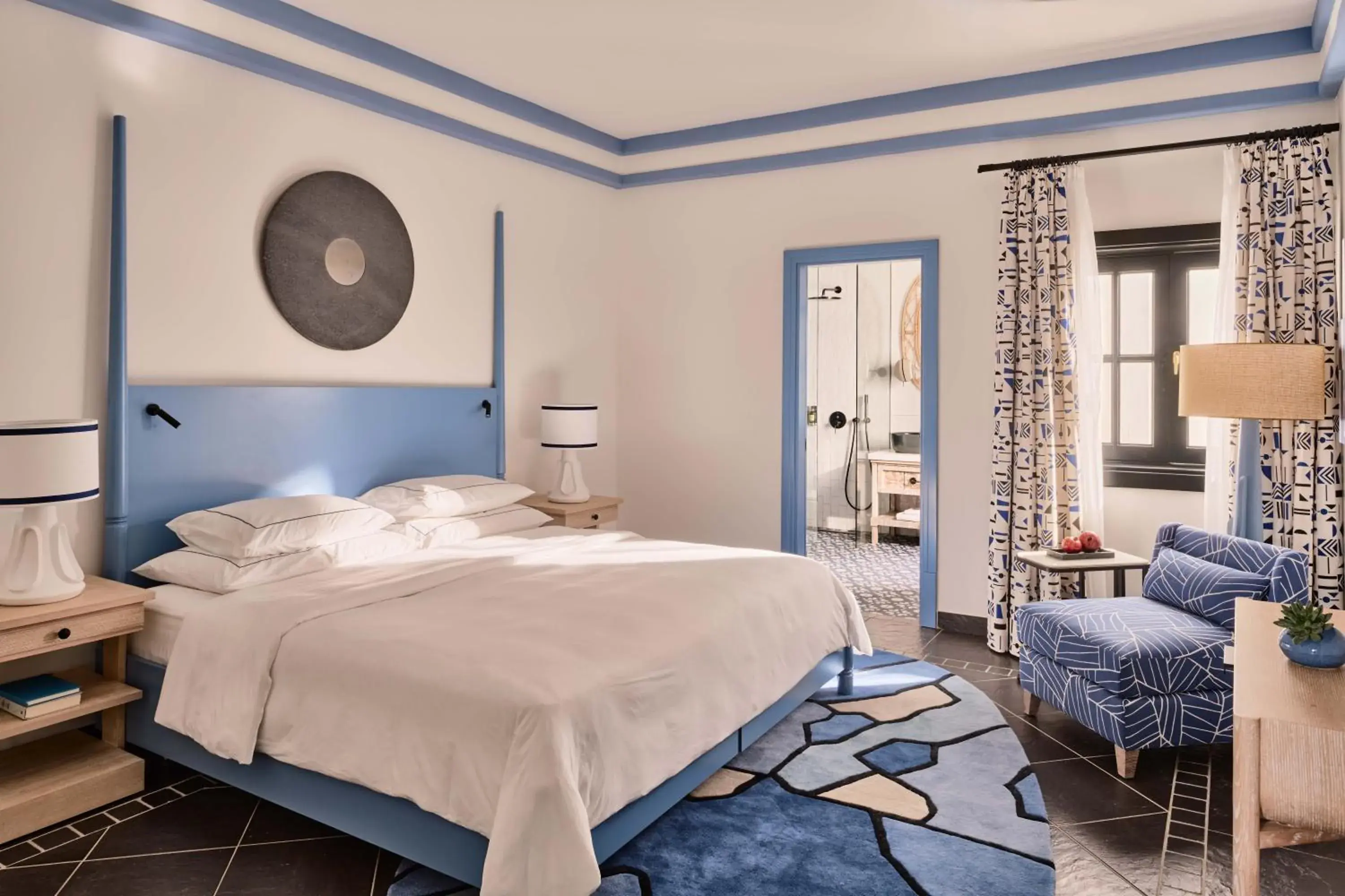 Bedroom, Bed in Seaside Los Jameos Bedroom, Bed in Seaside Los Jameos