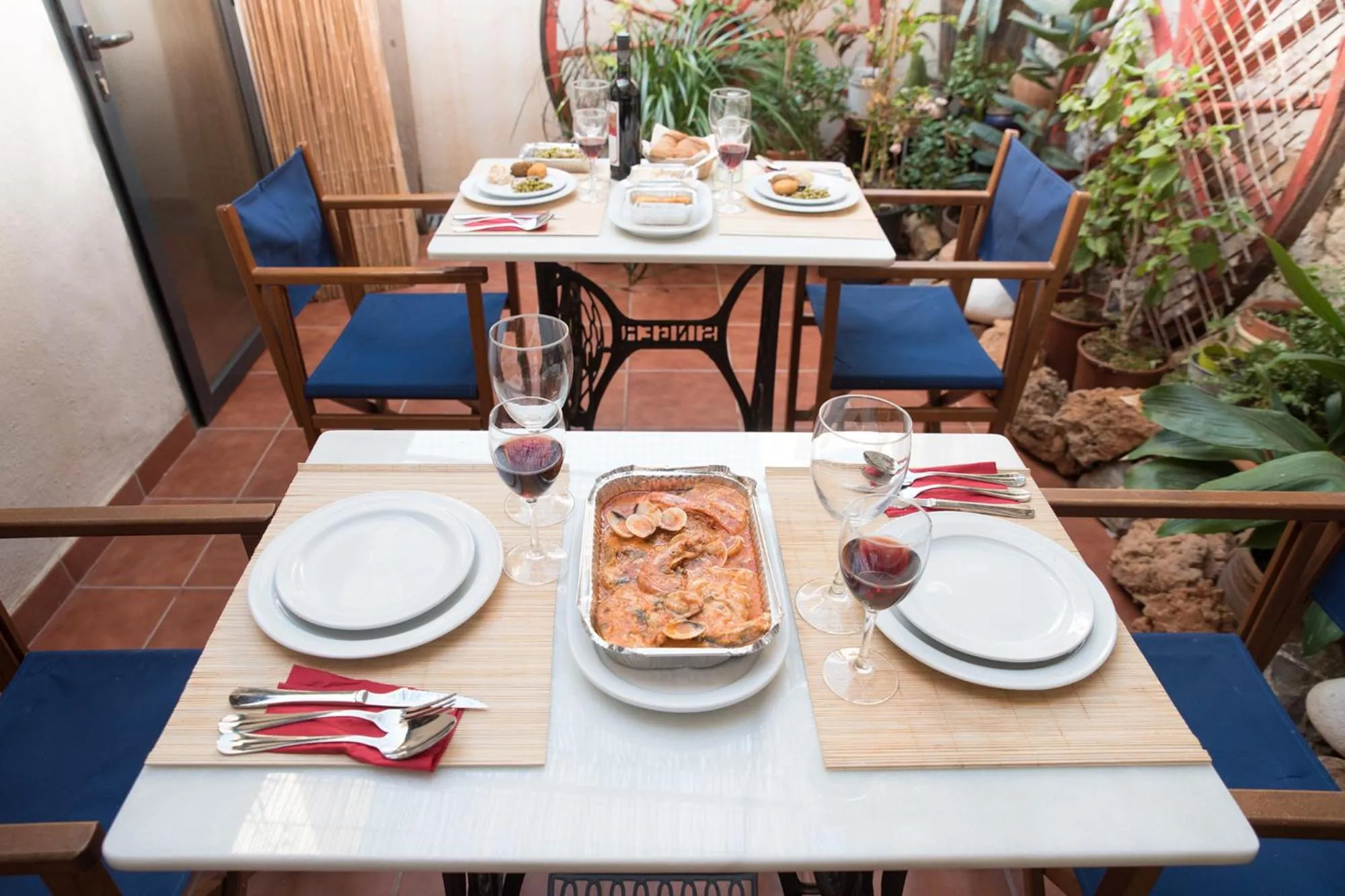 Patio in Casa Arizo, Hotel Boutique