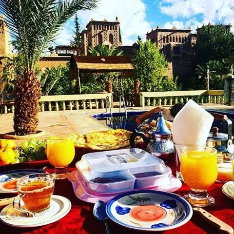 Balcony/Terrace in Kasbah Tiriguioute