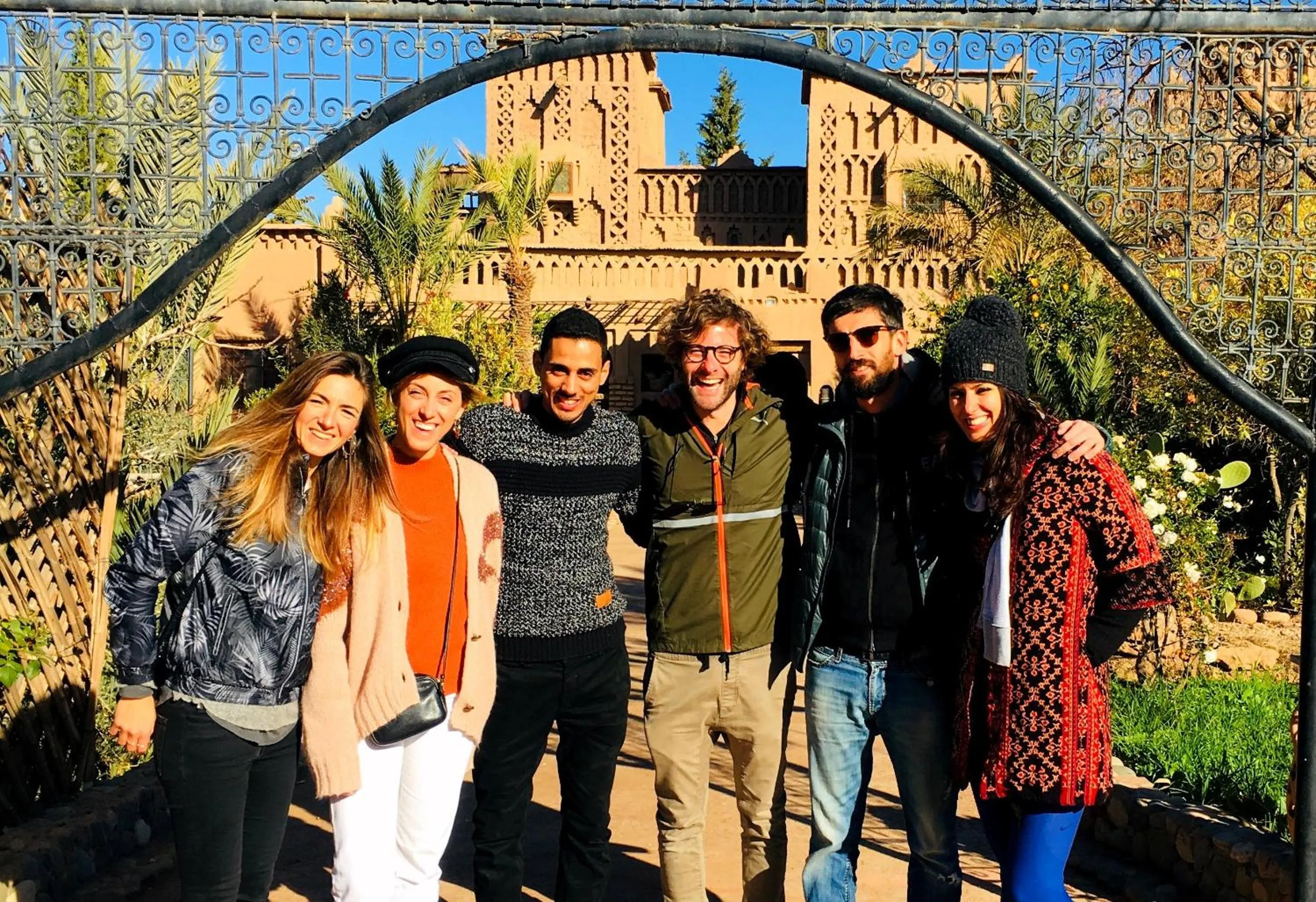 People in Kasbah Tiriguioute