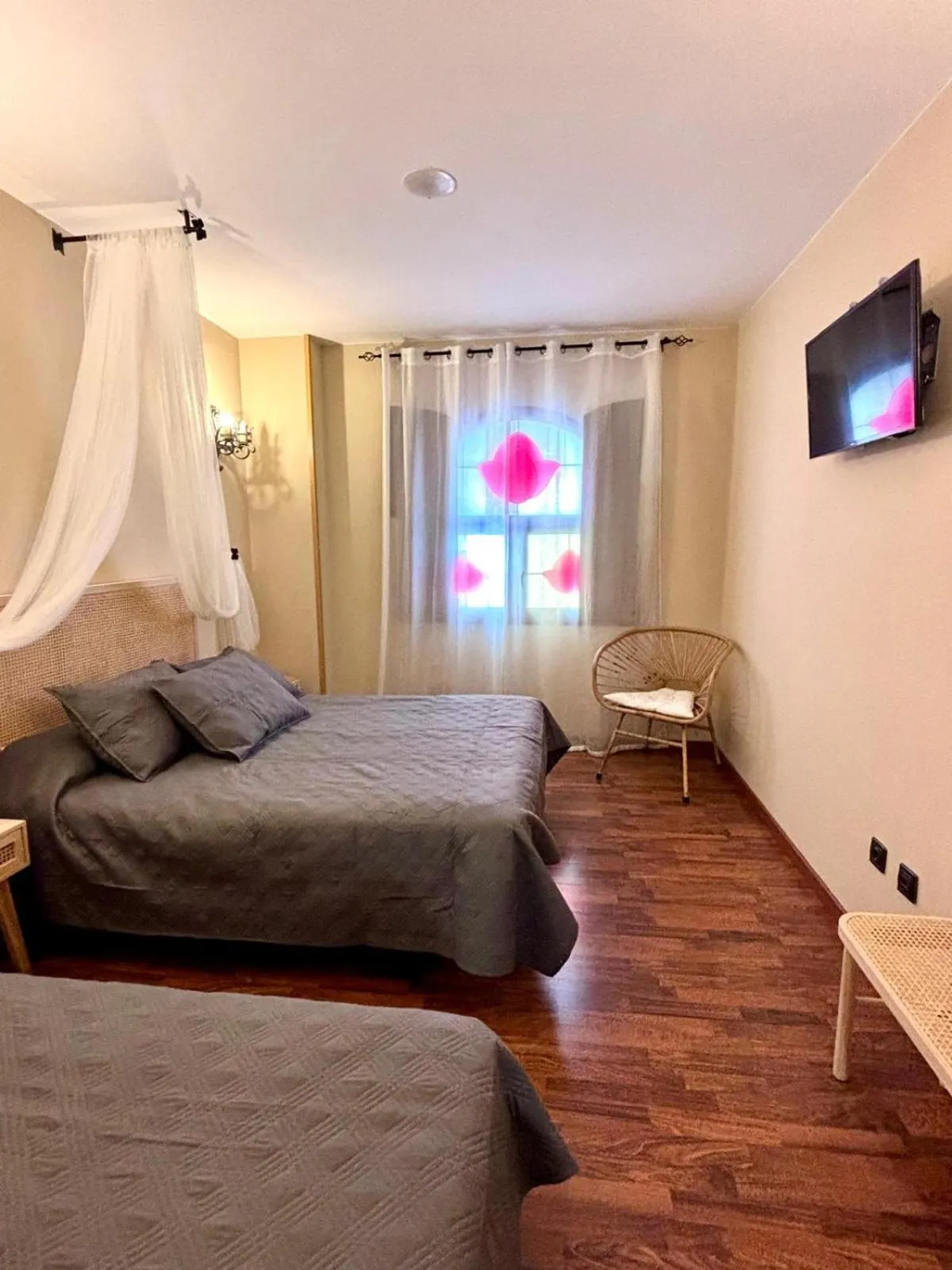 Bed in Hotel Castillo Bonavía