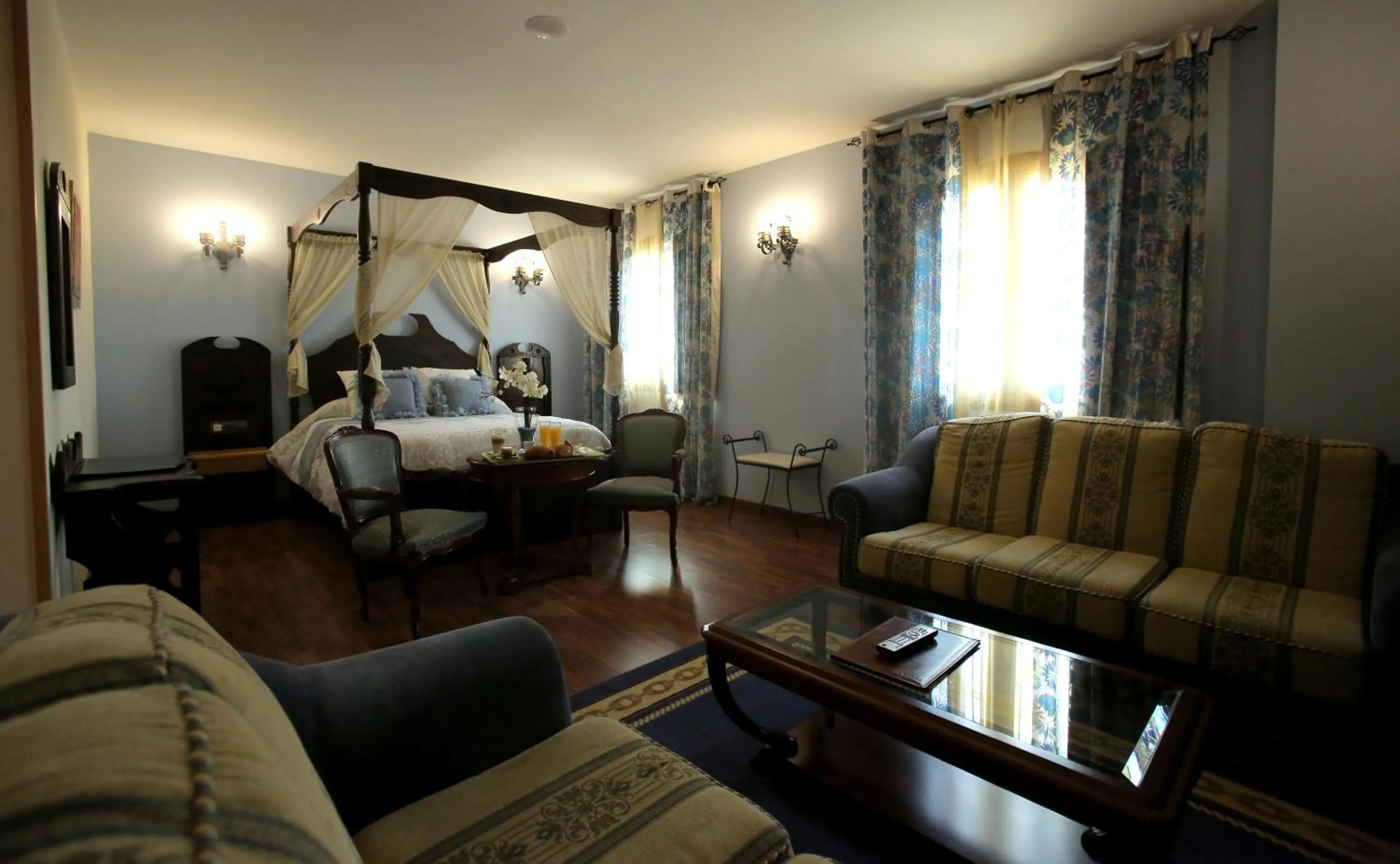 Bed in Hotel Castillo Bonavía