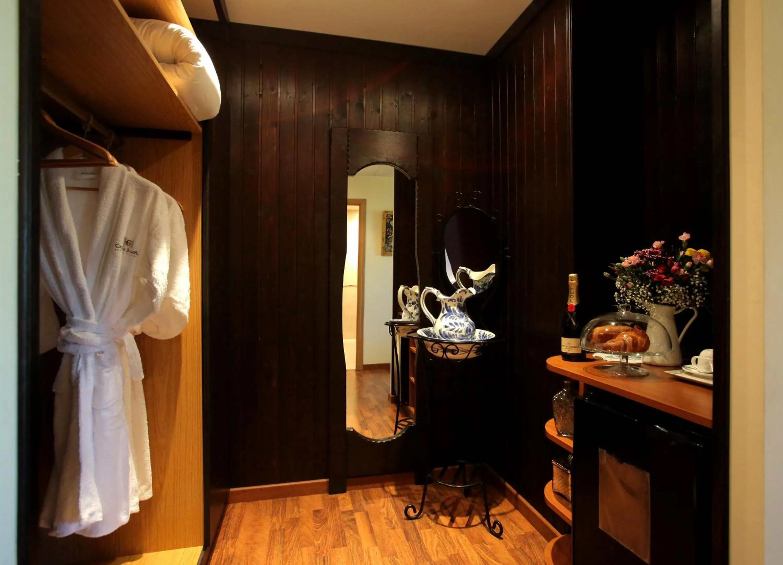 Bed in Hotel Castillo Bonavía