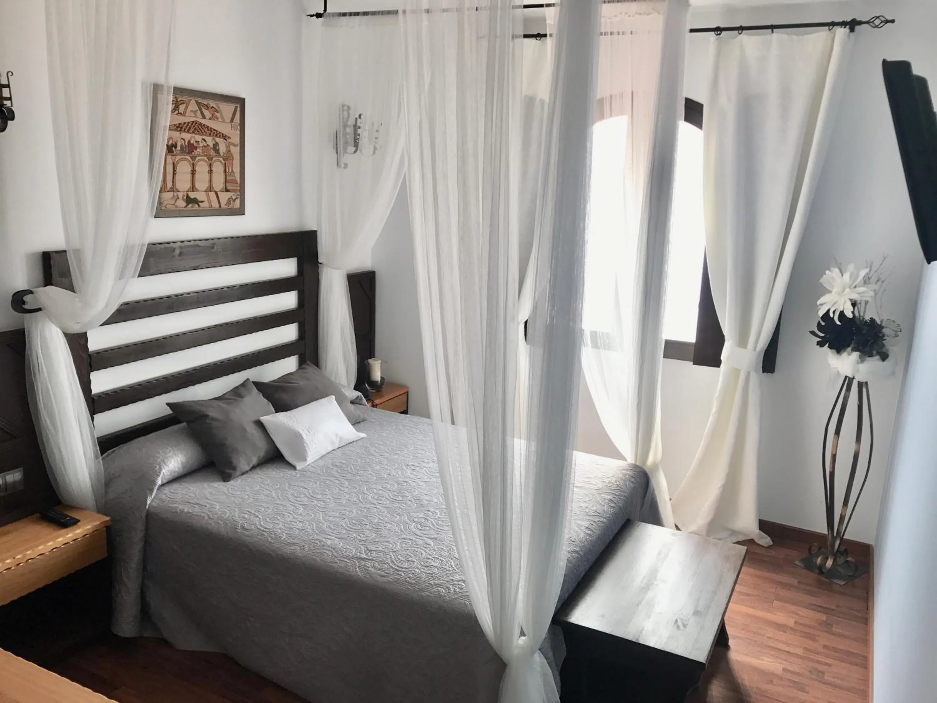 Bed in Hotel Castillo Bonavía