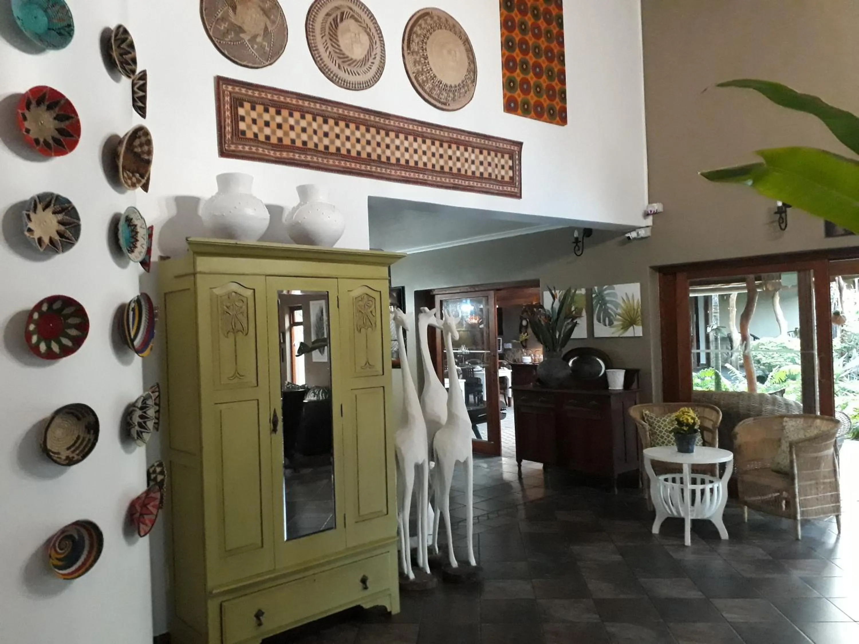 Lobby or reception in Lodge Afrique