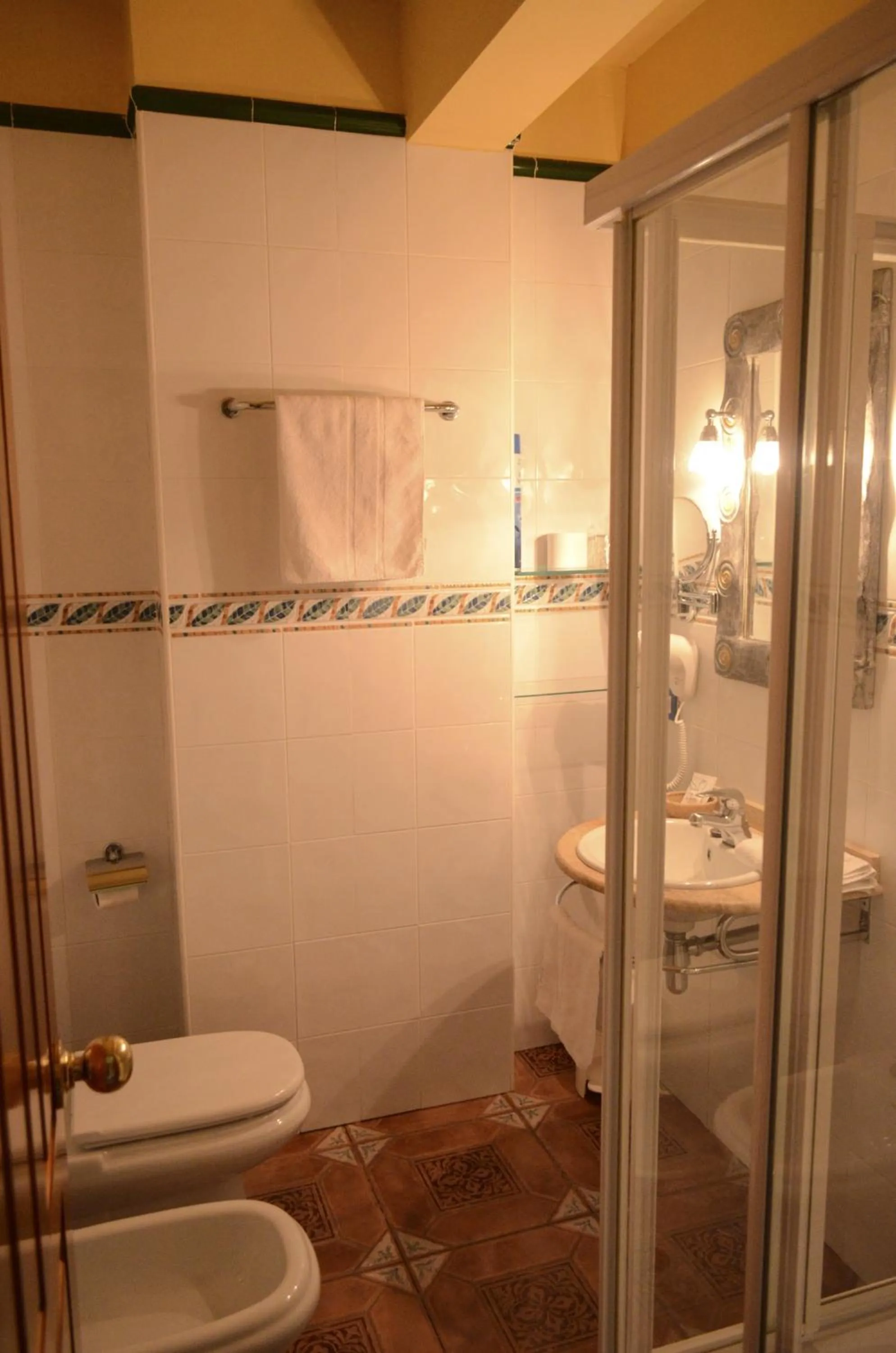 Bathroom in Hosteria Las Viñas