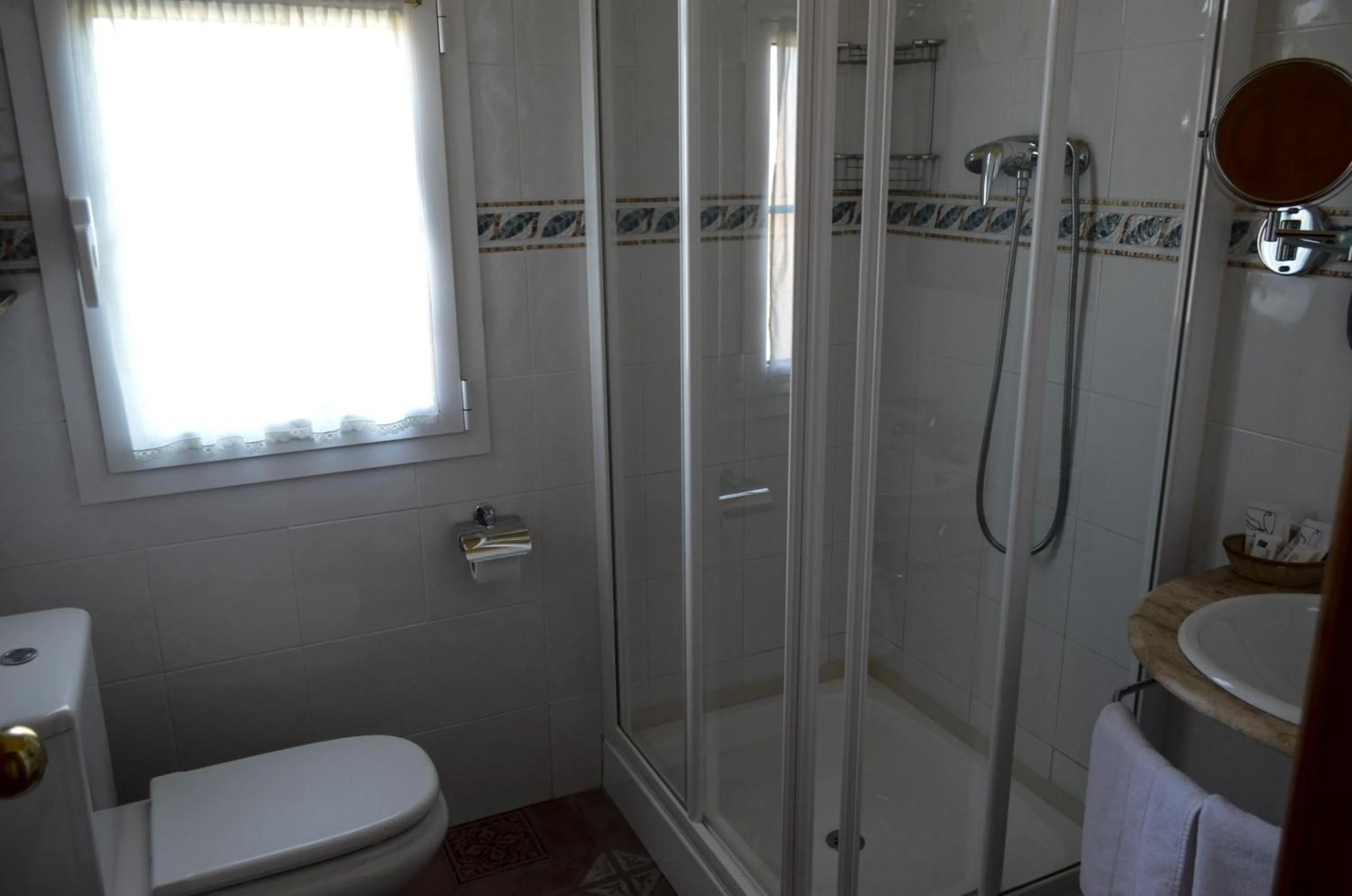 Bathroom in Hosteria Las Viñas