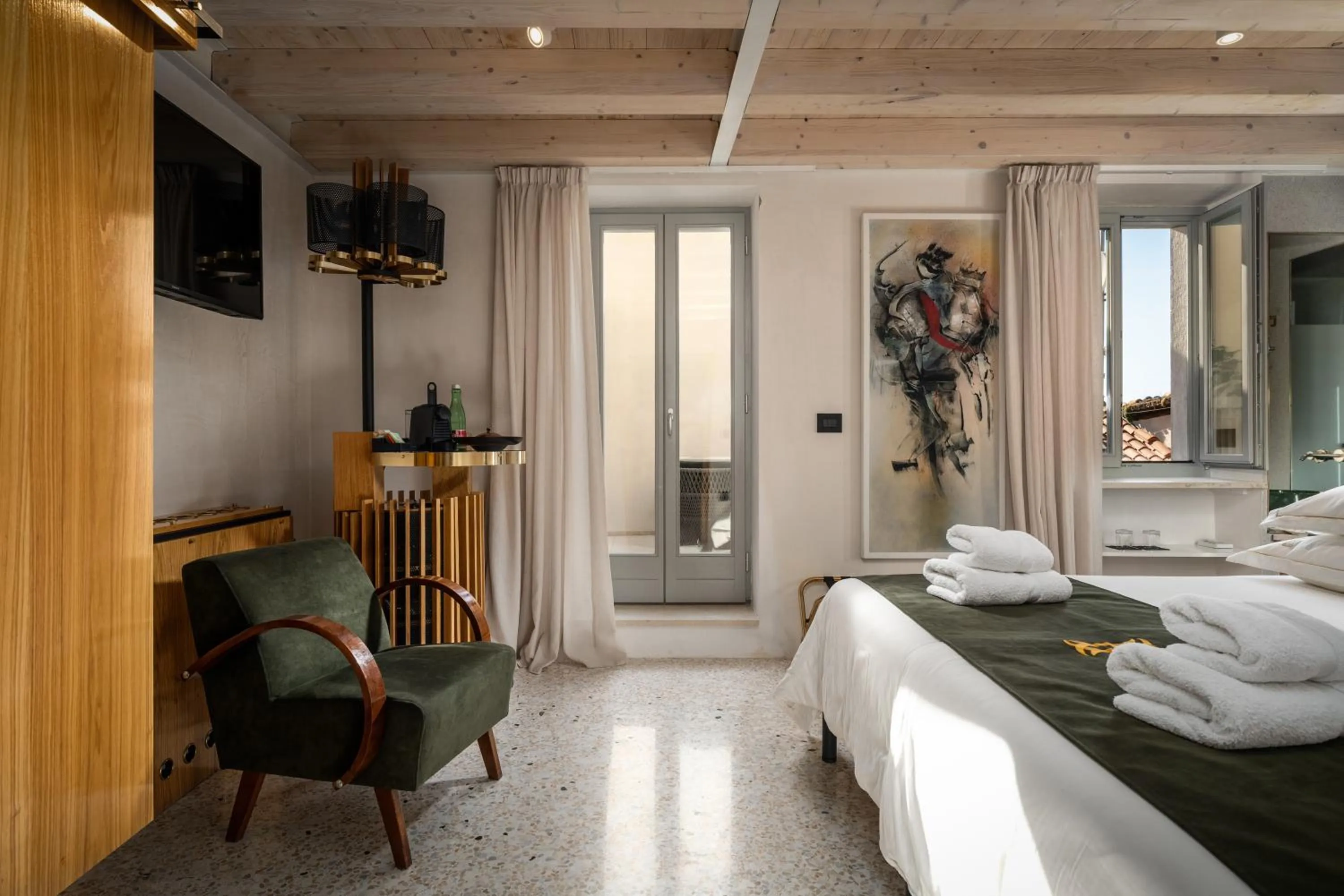 Bed in Spirito Santo Palazzo Storico - Adults Only