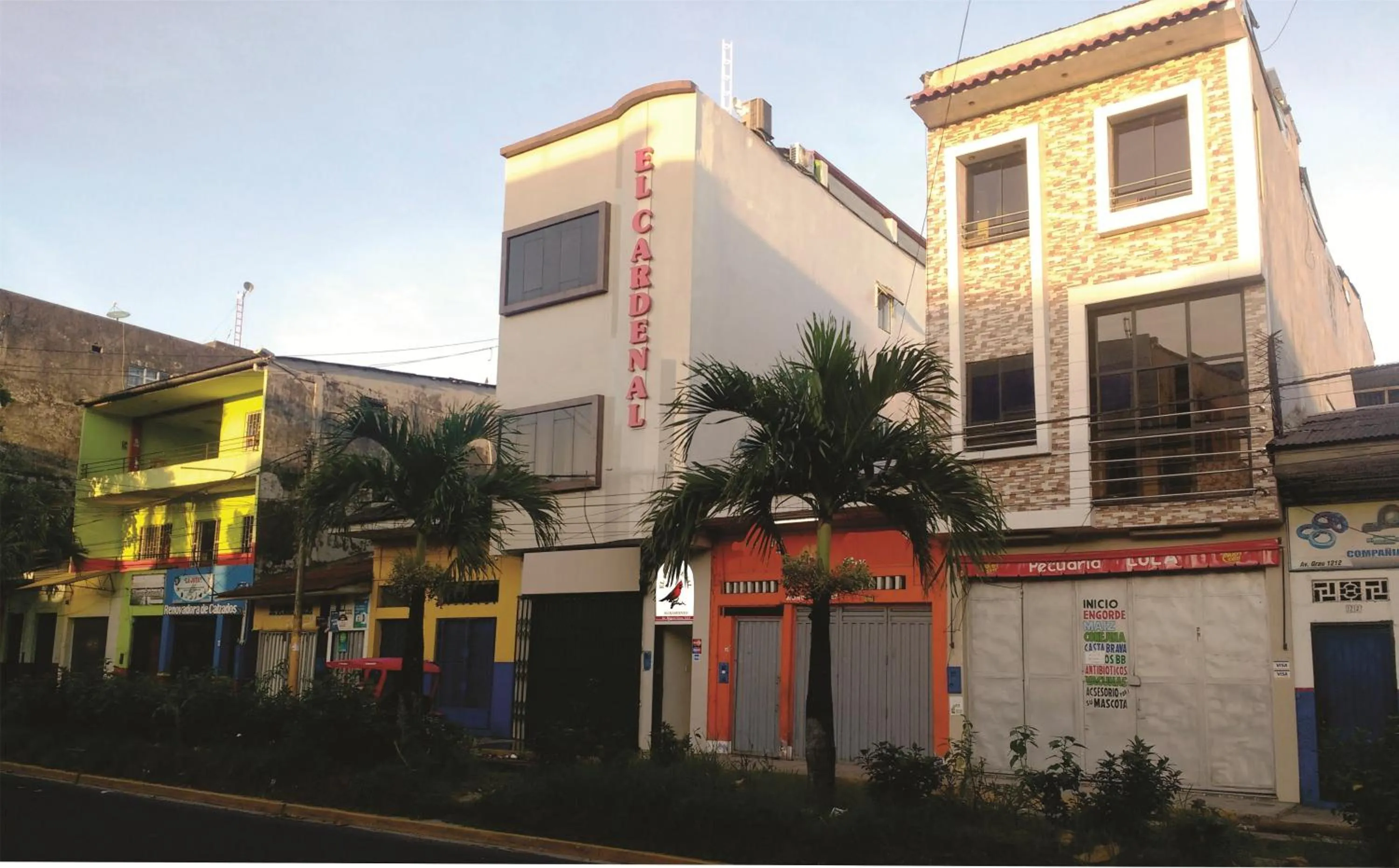 Property building in Alojamiento El Cardenal