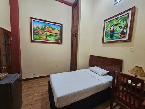 Bed in Alojamiento El Cardenal