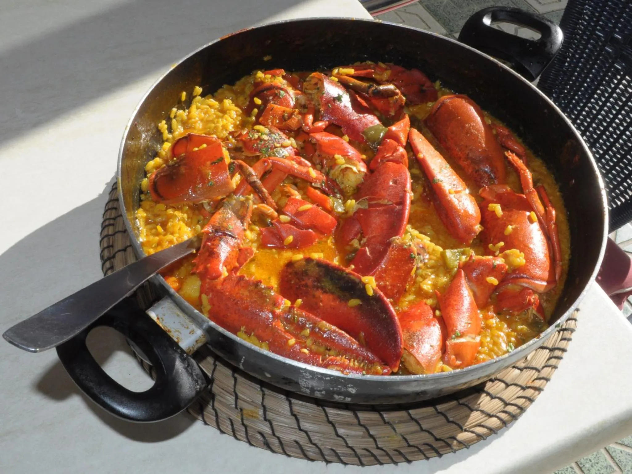 Food close-up in Arrayanes Playa Almuñecar