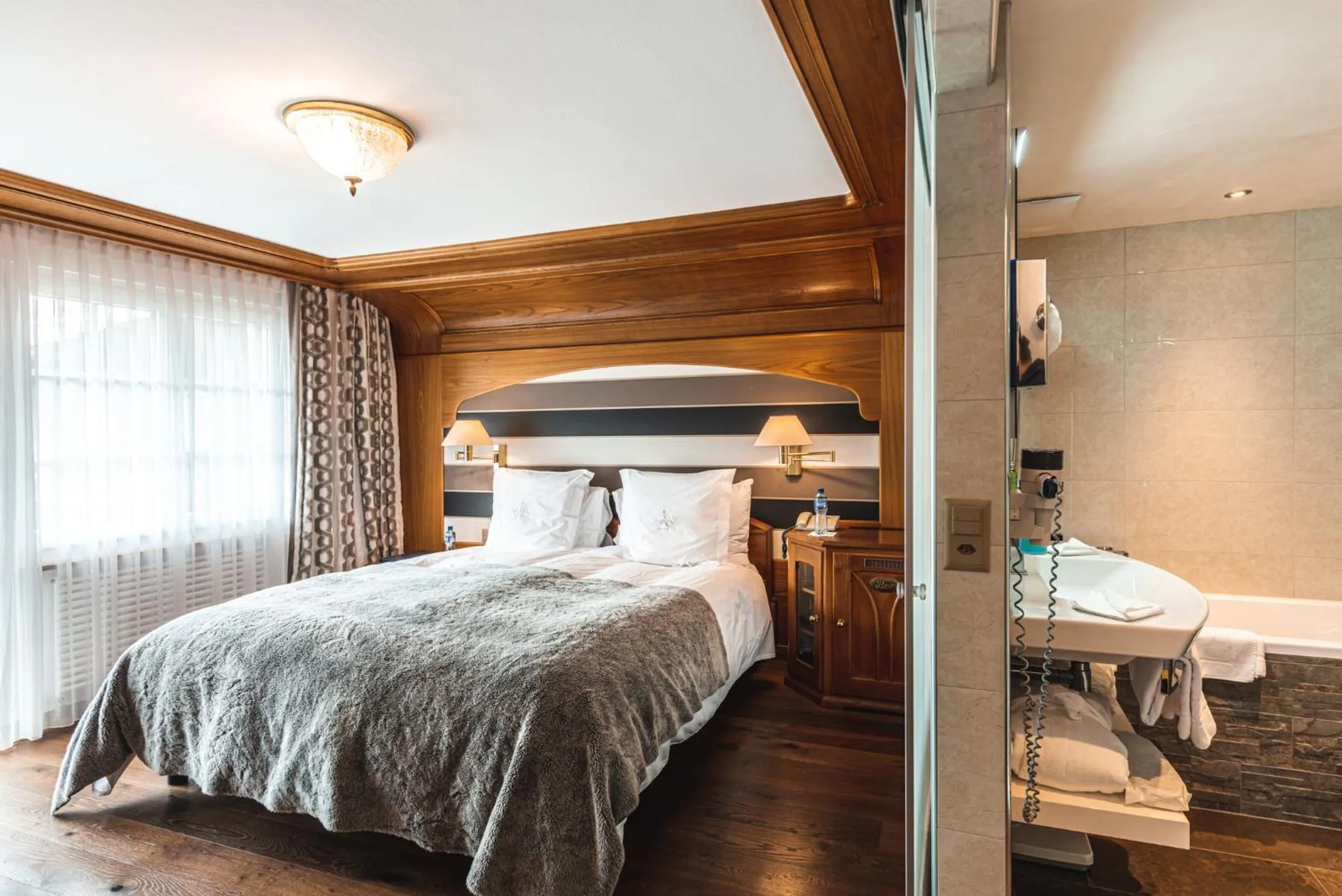 Bedroom, Bed in Boutique Hotel Albana Real - Restaurants & Spa