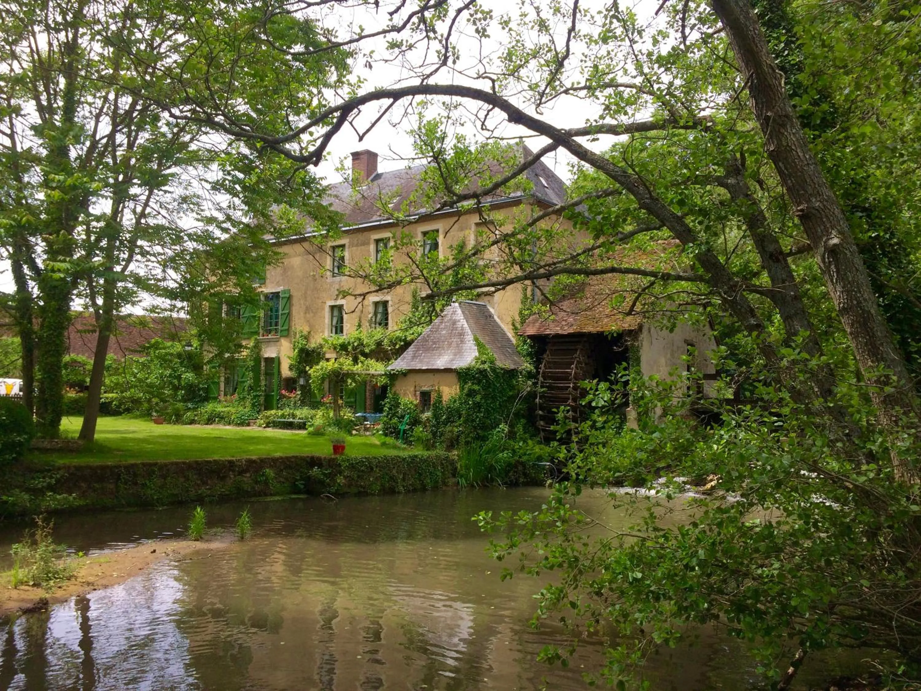 Patio in Moulin de Champrond -Montmirail -Sarthe