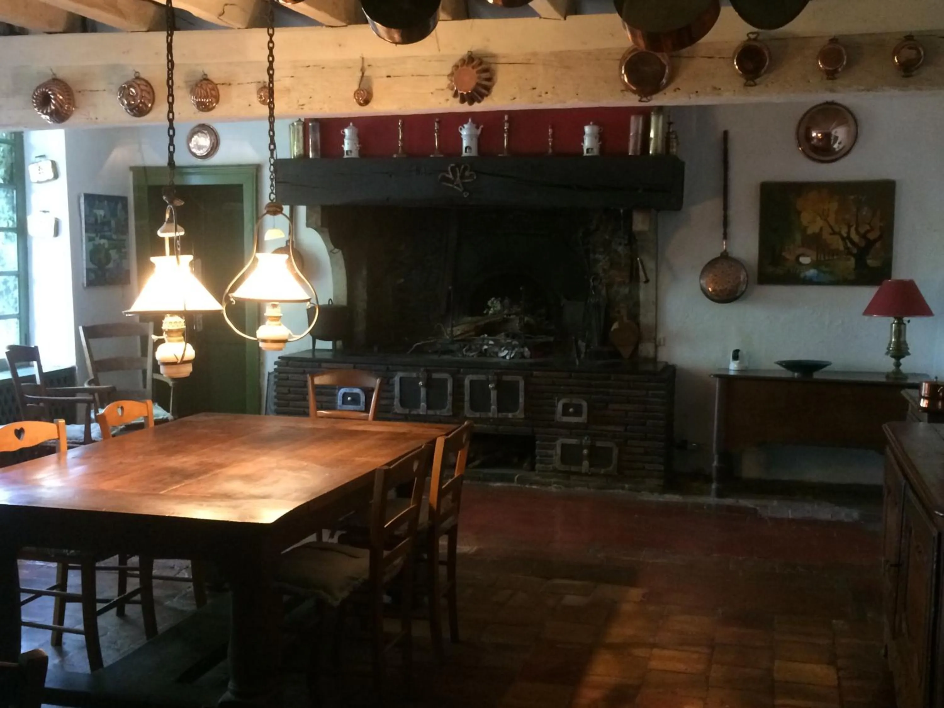 Dining area in Moulin de Champrond -Montmirail -Sarthe