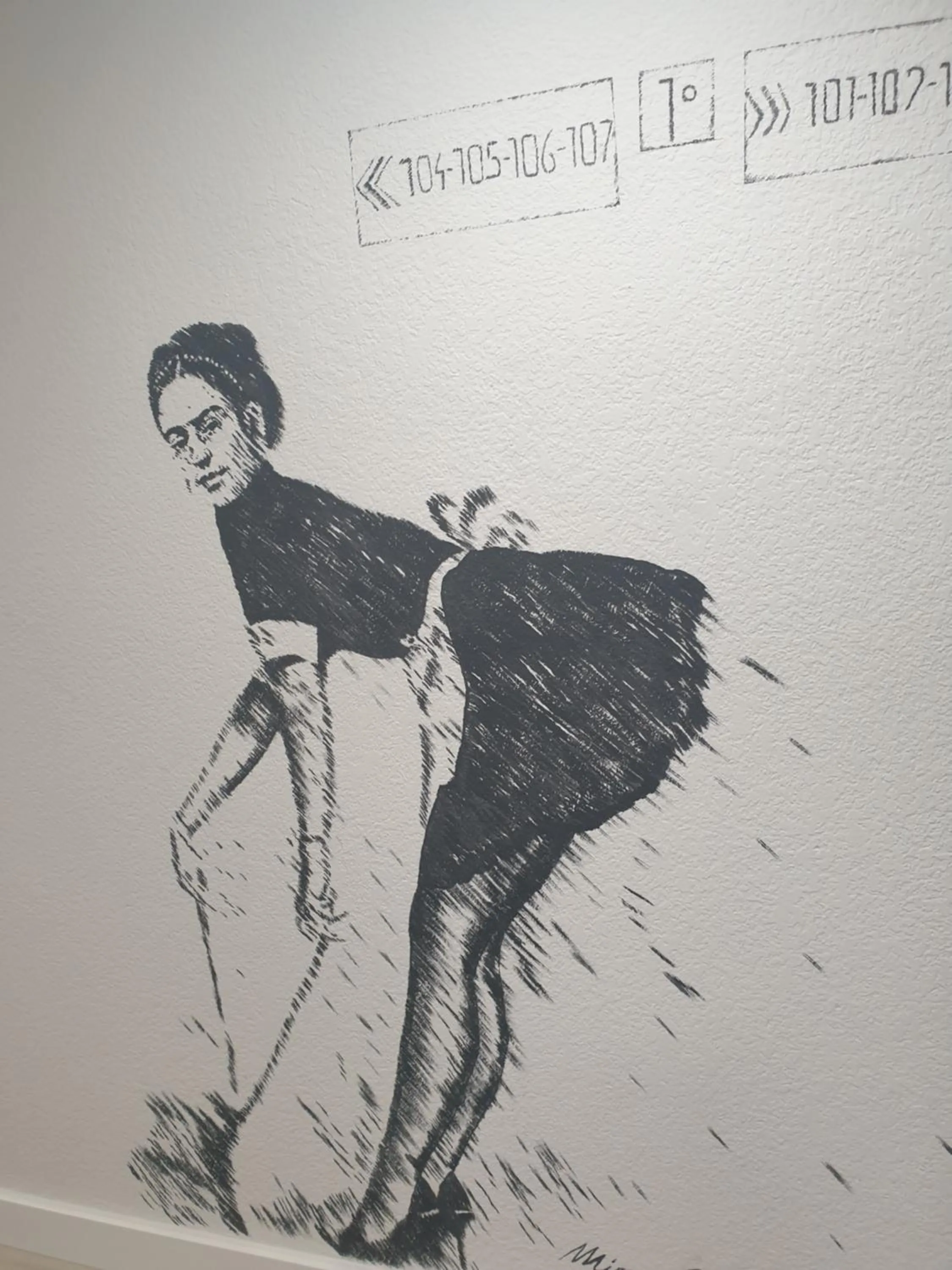 Decorative detail in Hotel Arts - Gasteiz Centro