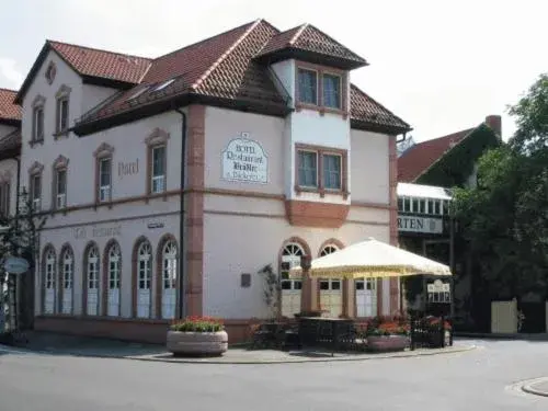 Facade/entrance in Hotel Brößler