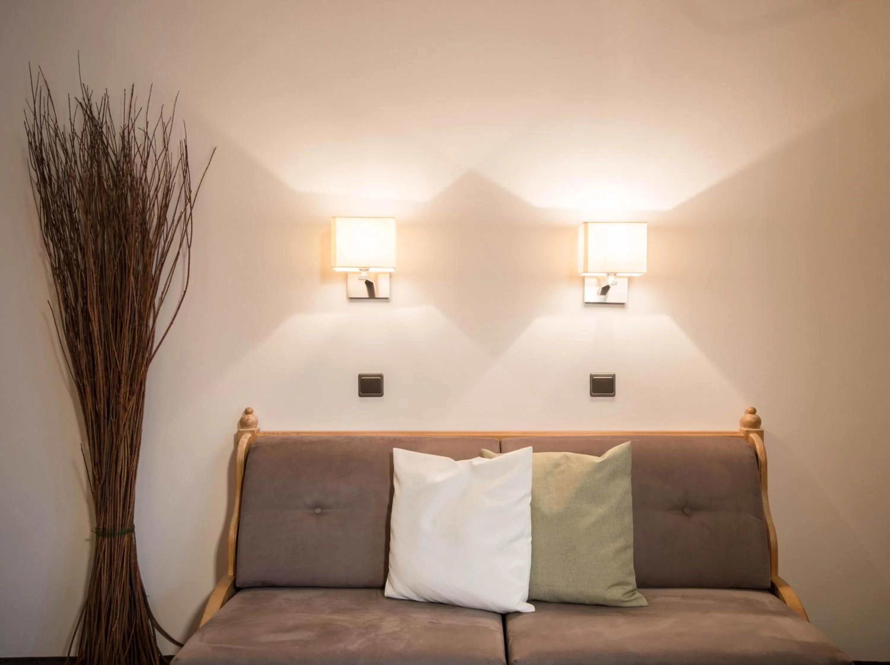 Seating area in Landgasthof Weisses Lamm