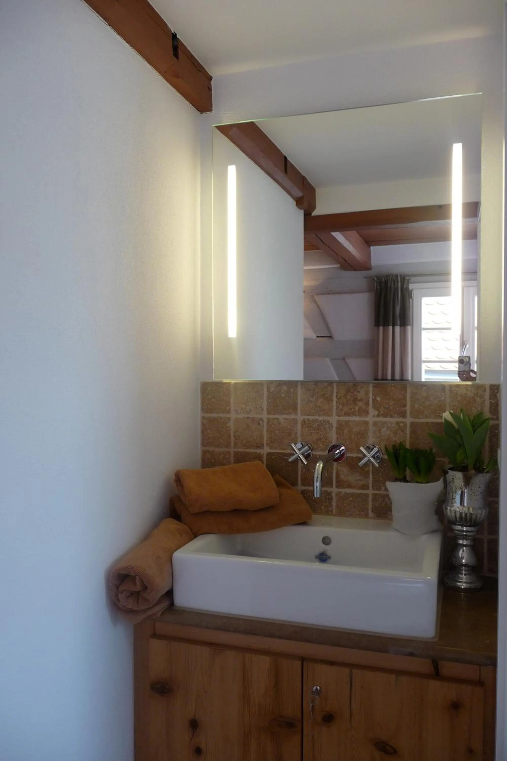 Toilet in Landgasthof Weisses Lamm