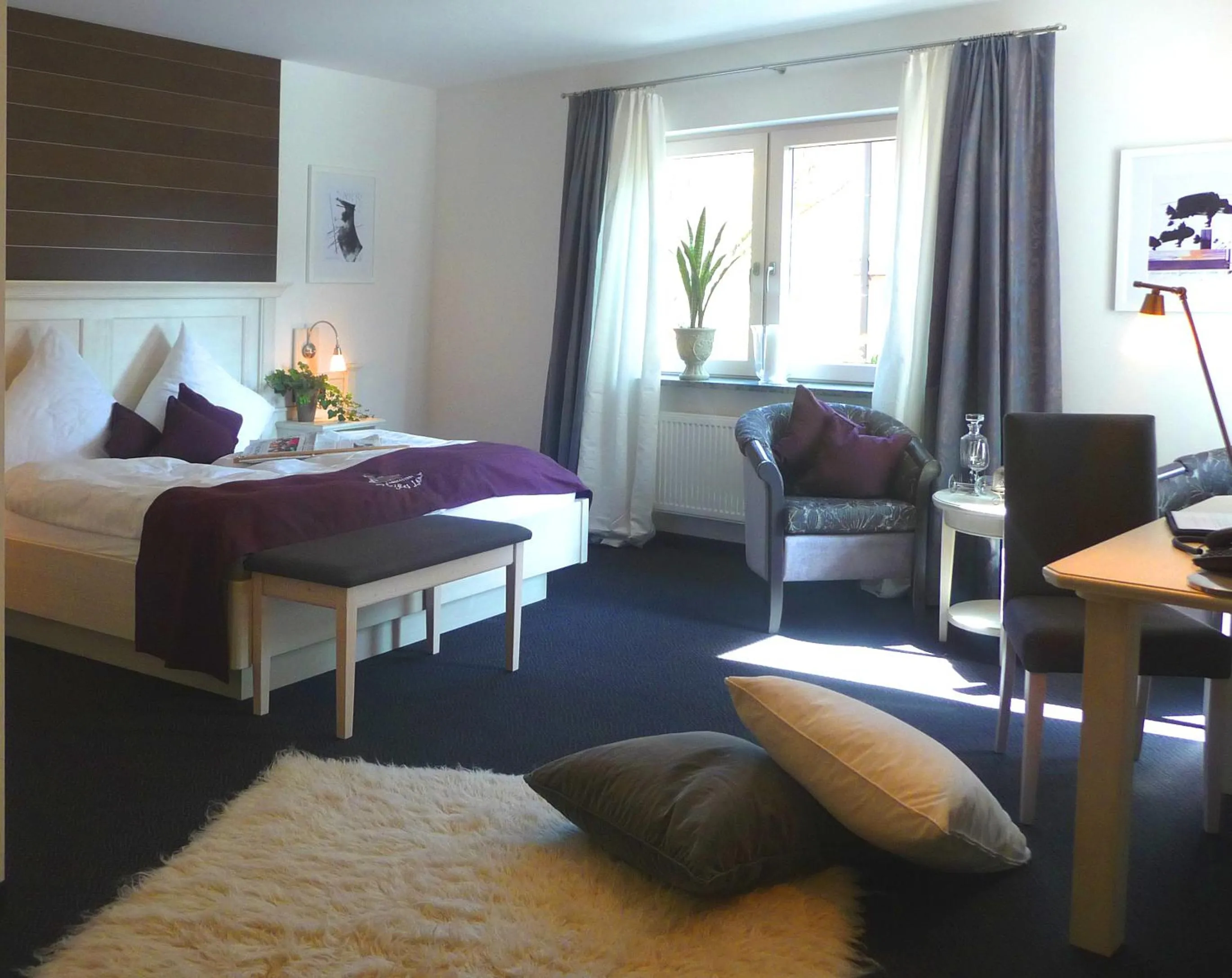 Photo of the whole room, Bed in Landgasthof Weisses Lamm