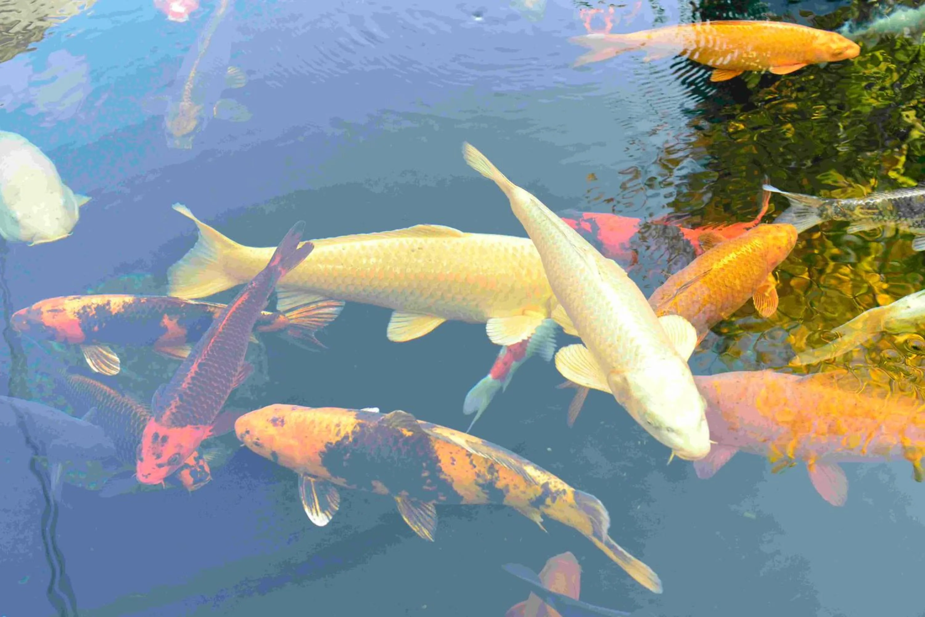 Garden in Rheinhotel Larus