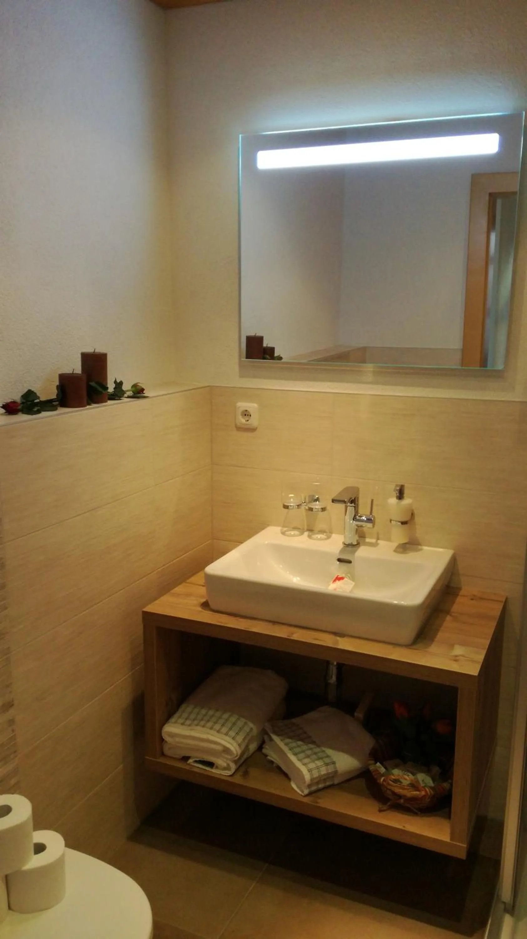 Bathroom in Häus`l am Ruan