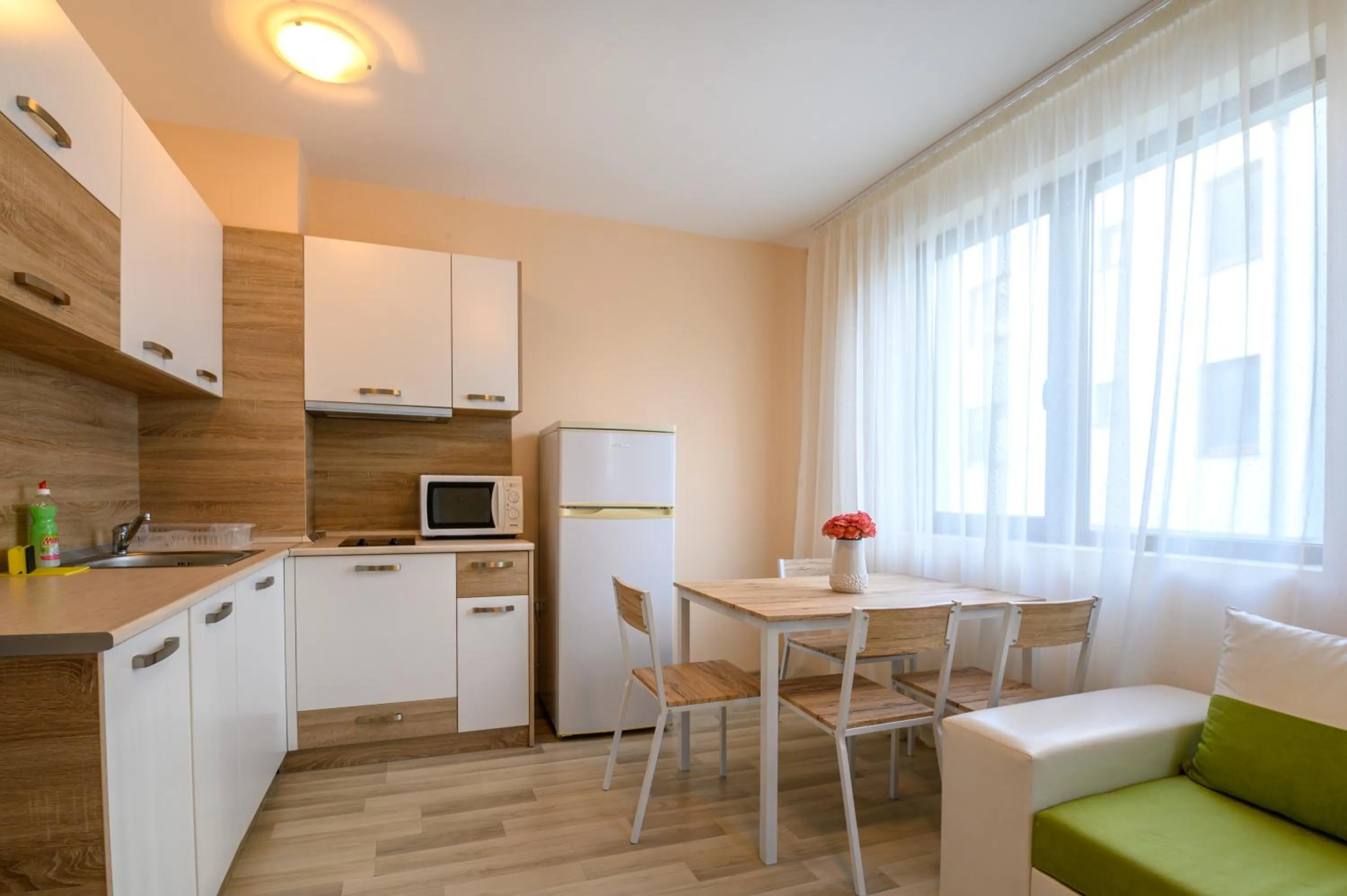 Kitchen or kitchenette in Apollon Apartments