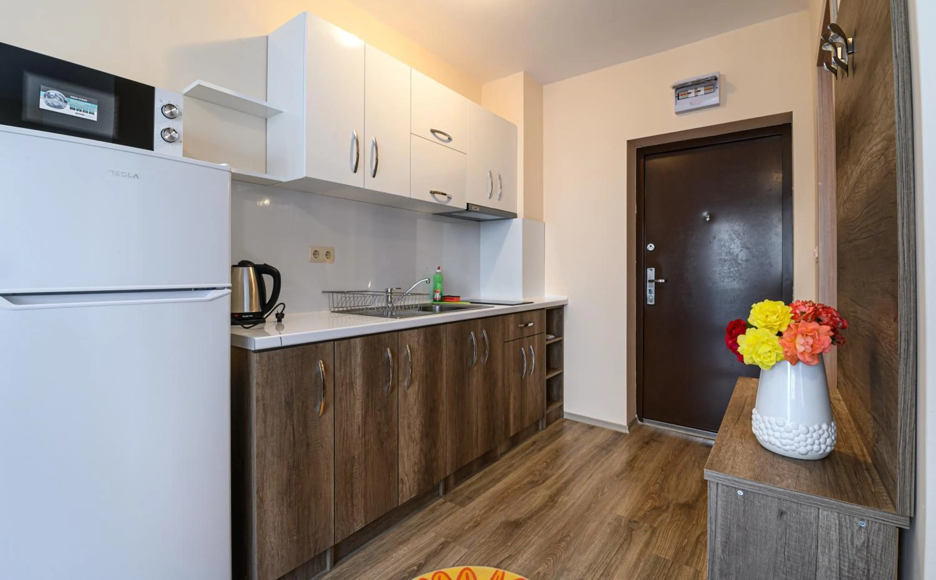 Kitchen or kitchenette in Apollon Apartments