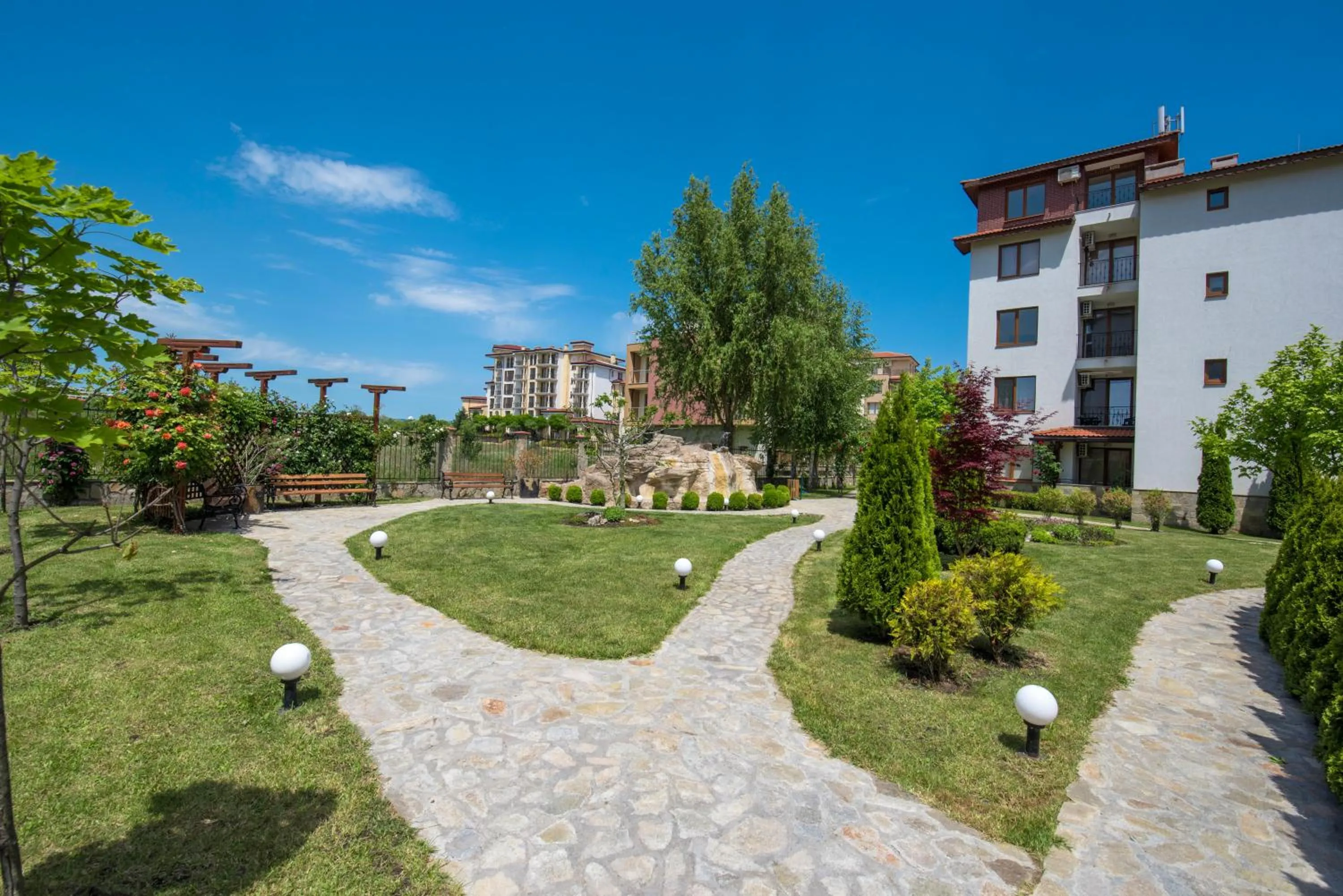 Garden in Apollon Apartments