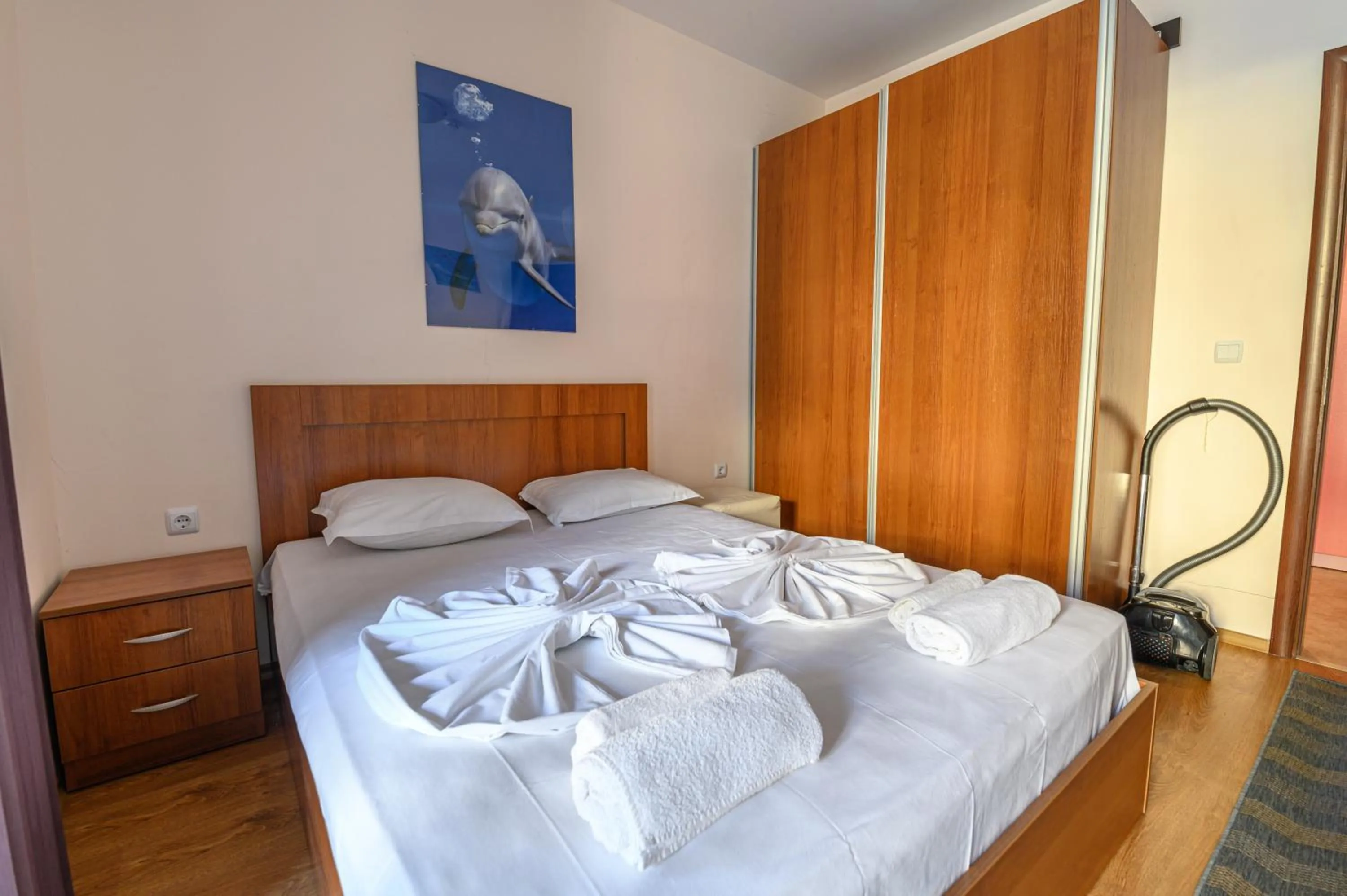 Bedroom, Bed in Apollon Apartments