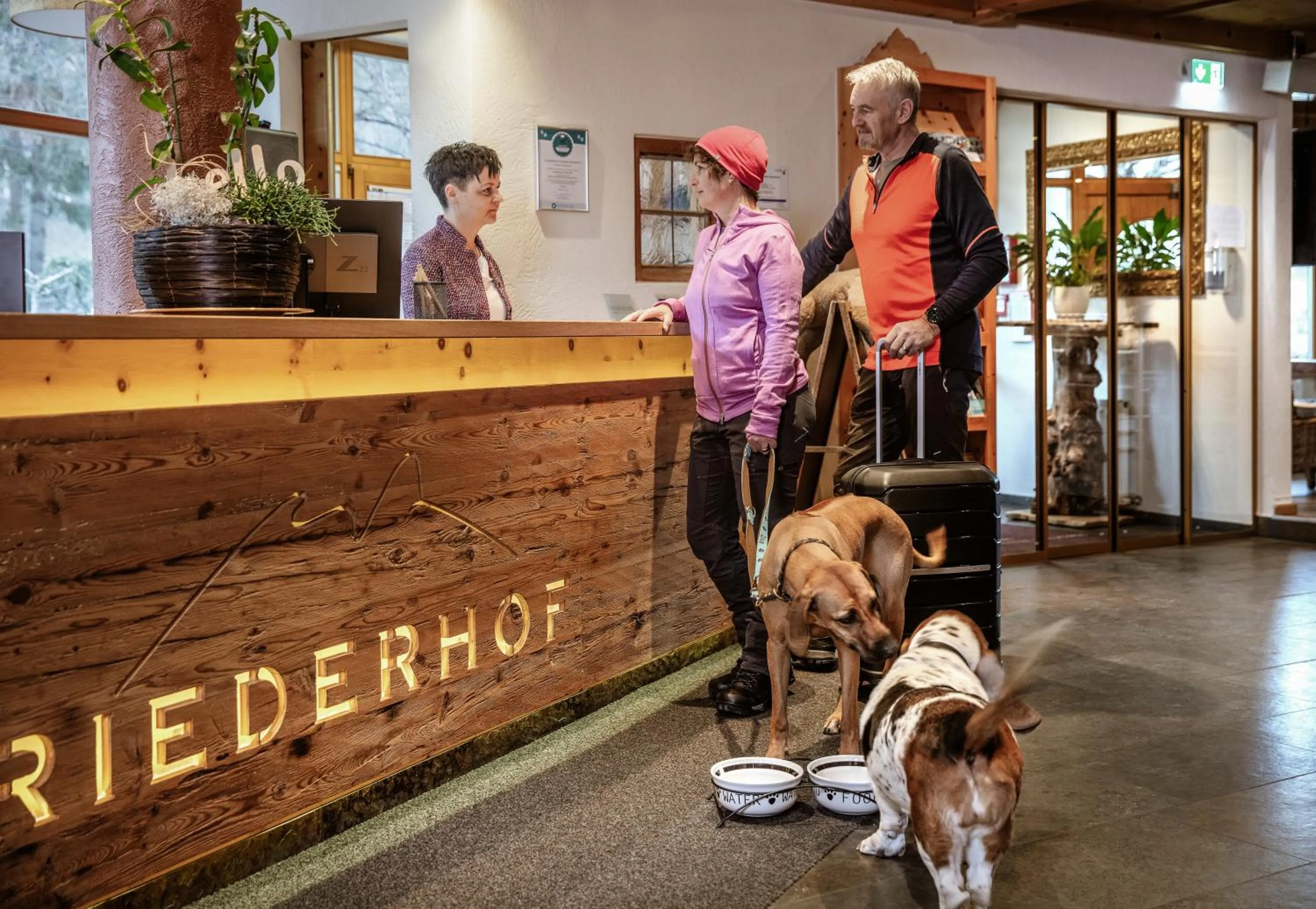 Facade/entrance in Hotel Riederhof- Urlaub mit WAU!