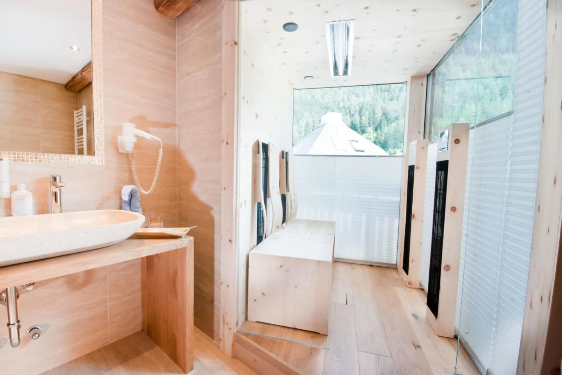 Sauna in Hotel Riederhof- Urlaub mit WAU!