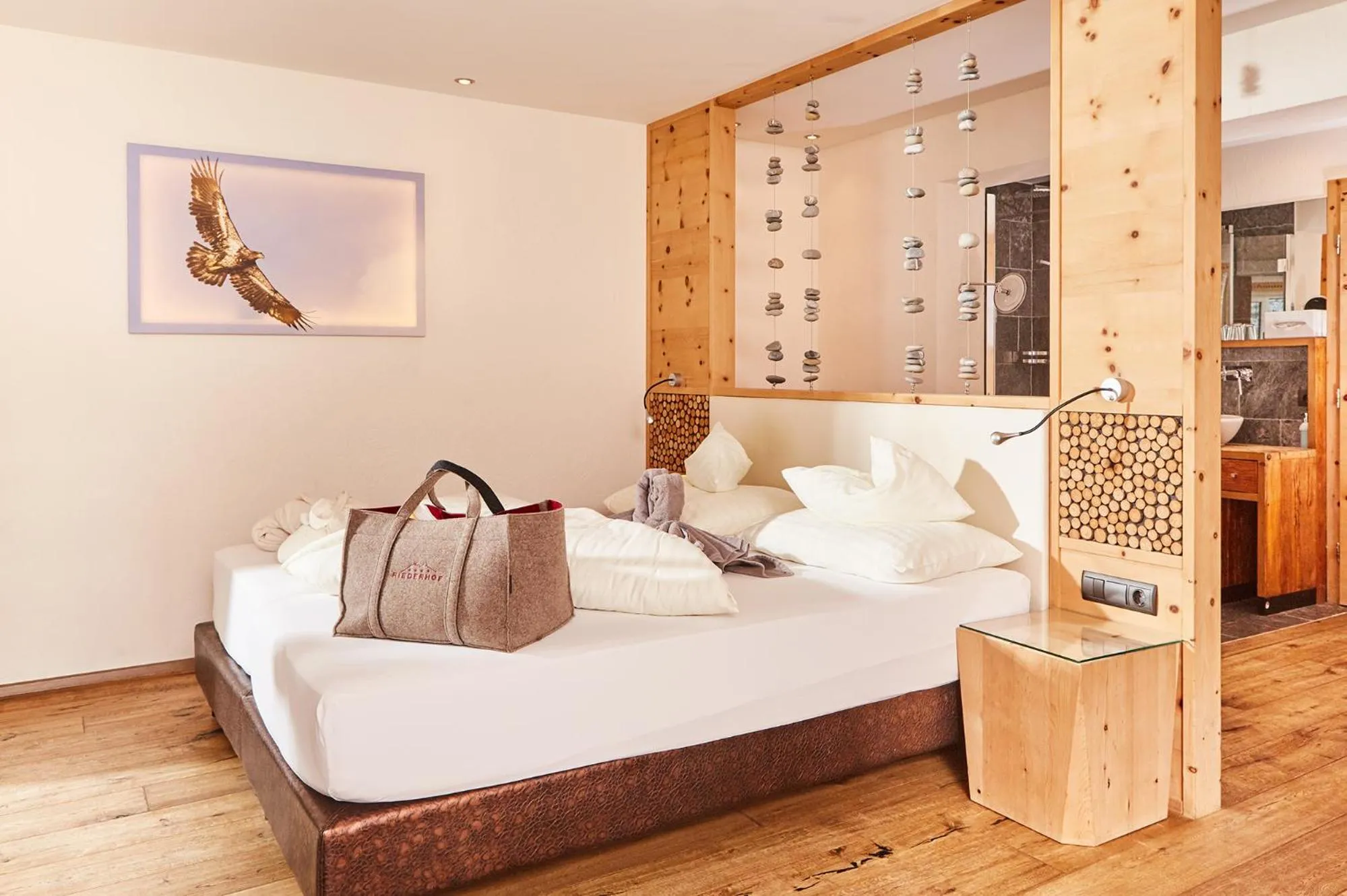 Bedroom, Bed in Hotel Riederhof- Urlaub mit WAU!