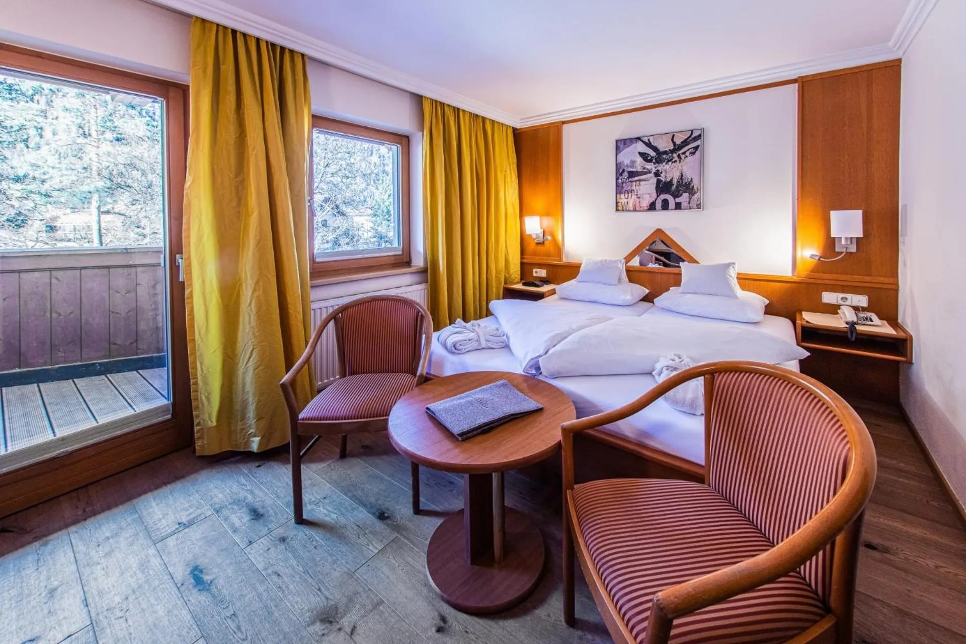 Bed in Hotel Riederhof- Urlaub mit WAU!