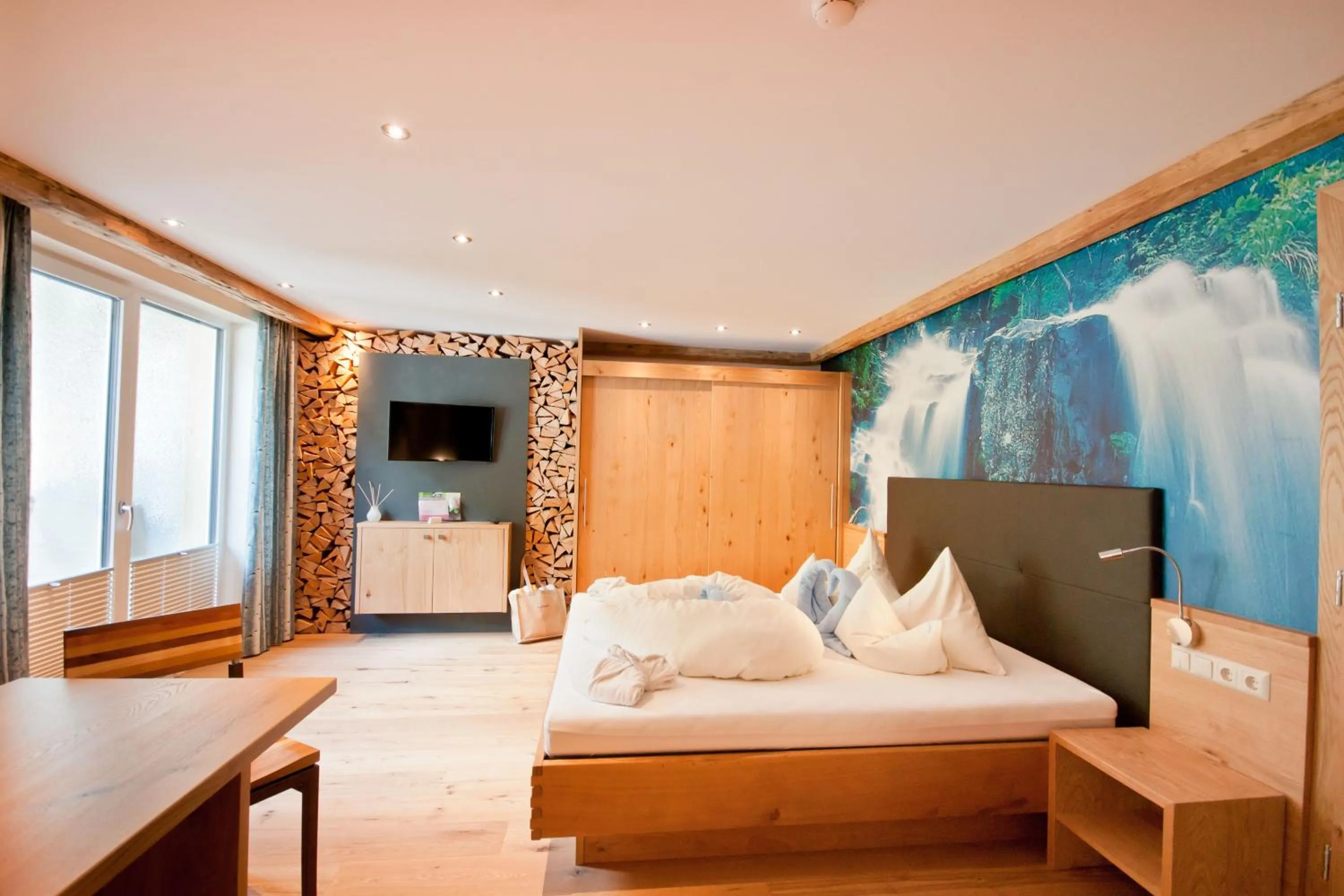 Bedroom, Bed in Hotel Riederhof- Urlaub mit WAU!