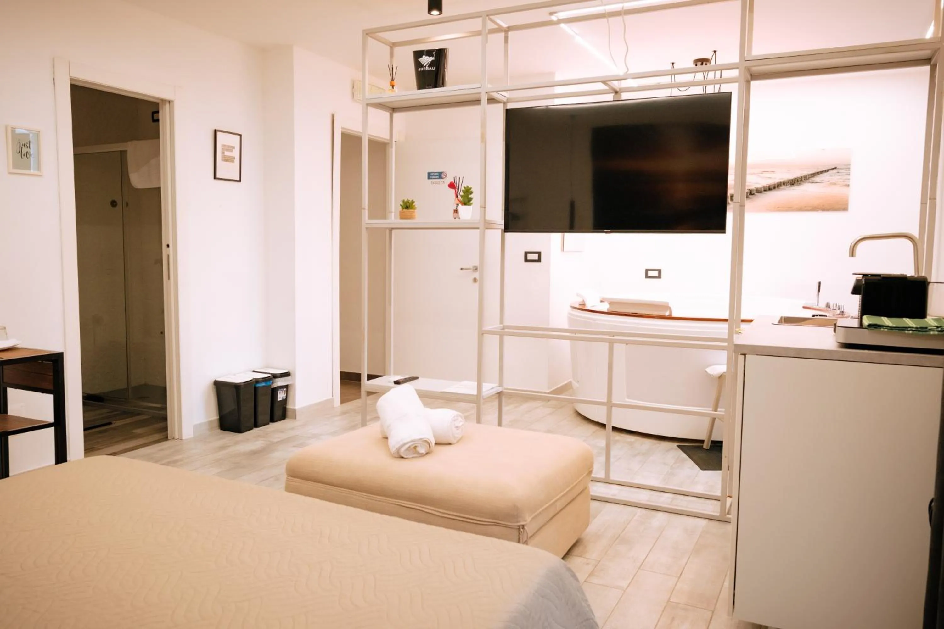 Bed in balai suite