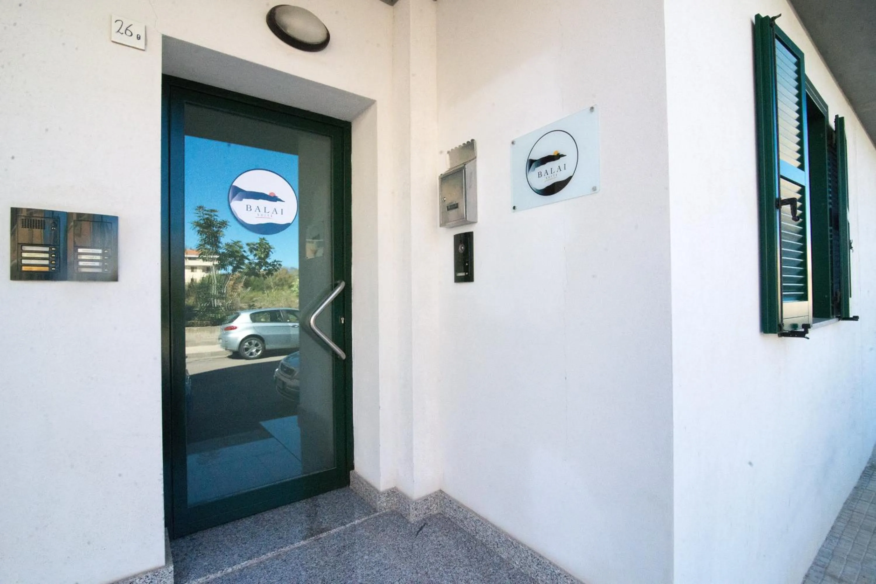 Facade/entrance in balai suite