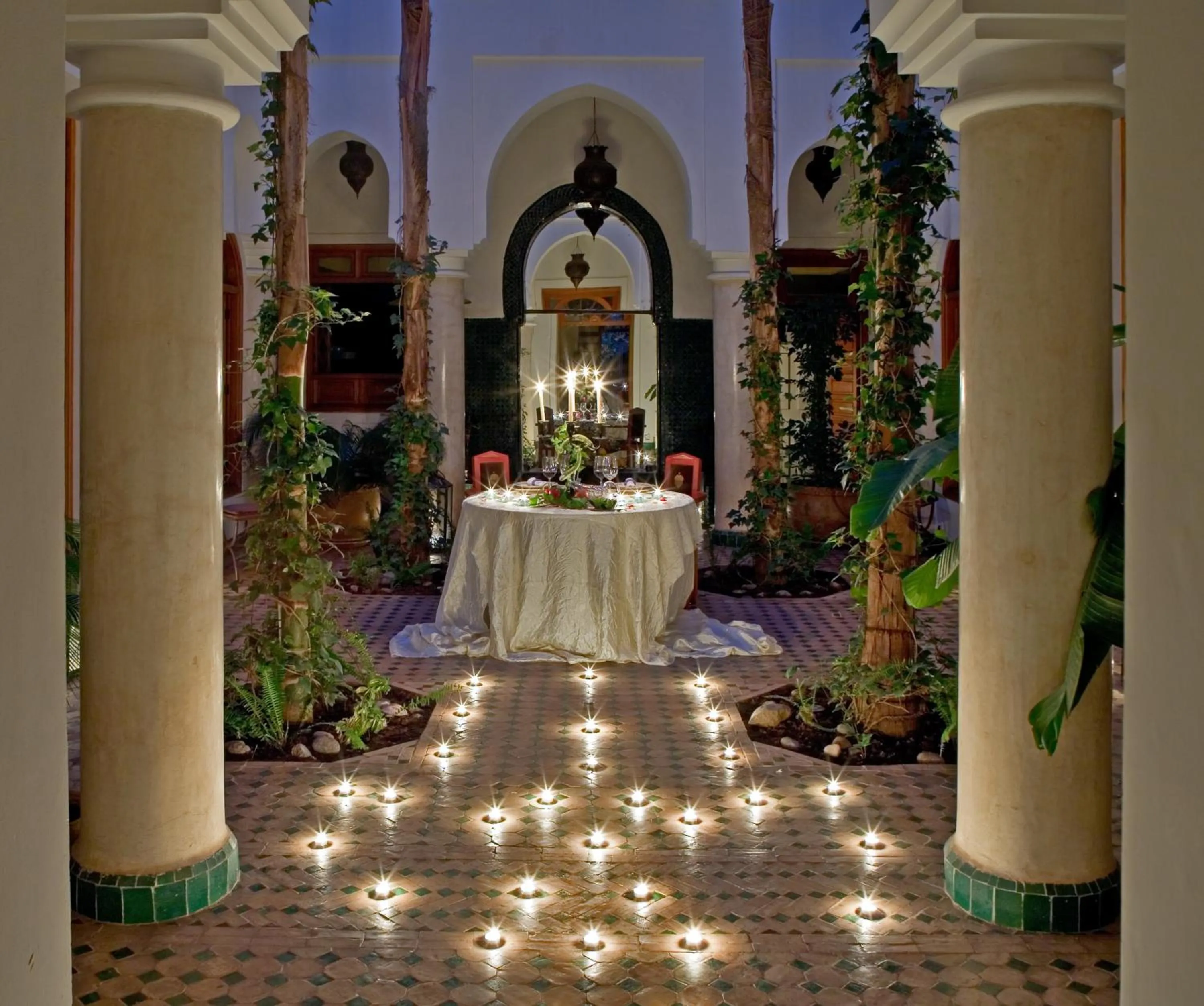 Patio in Riad Ayadina & SPA