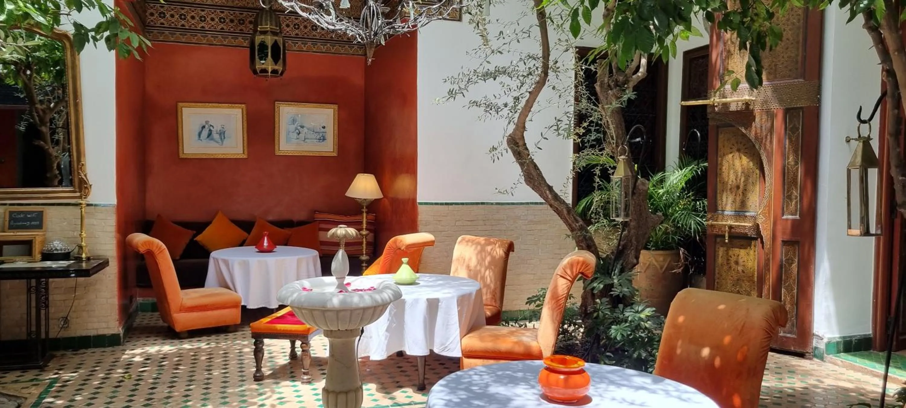 Garden in Riad Ayadina & SPA