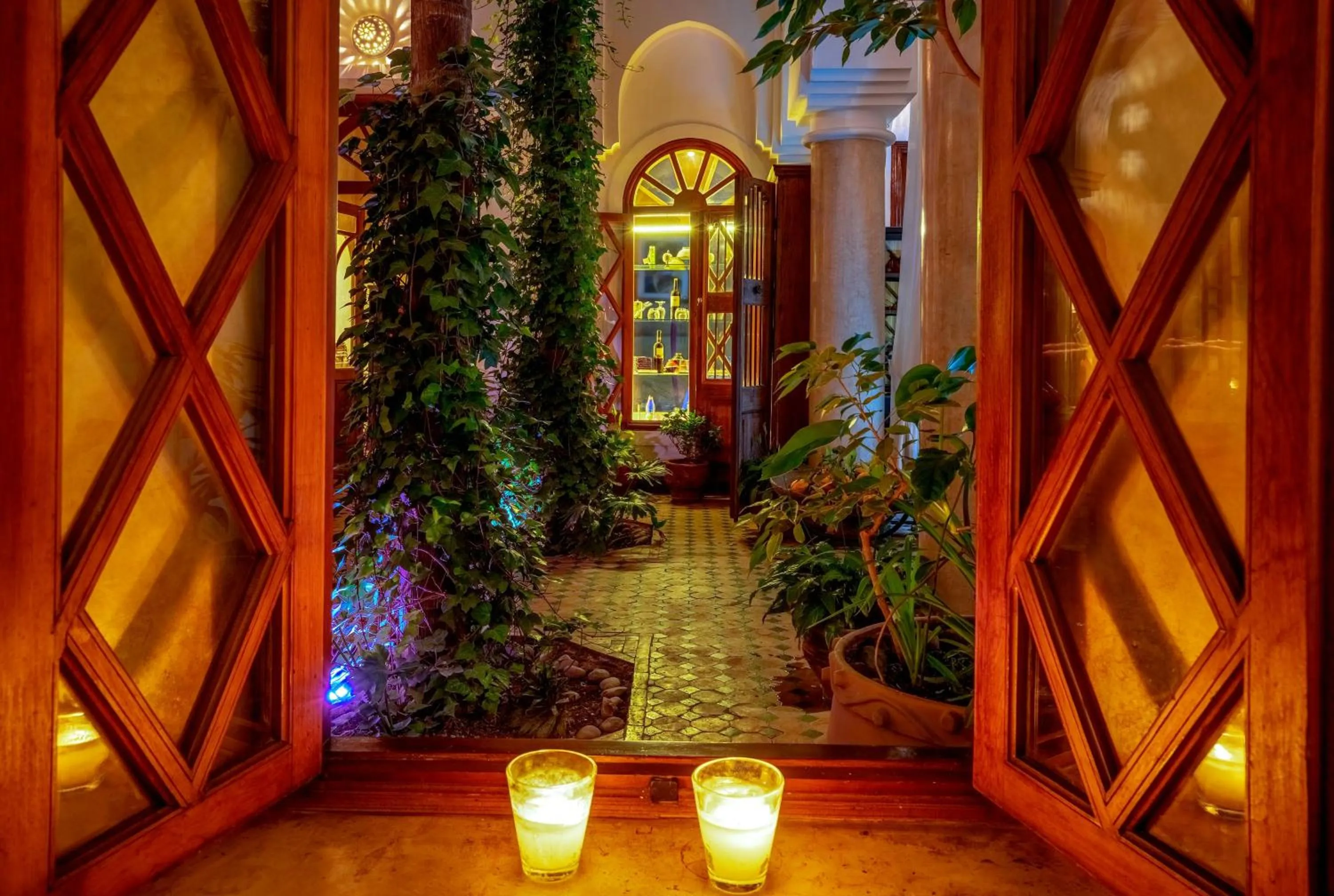 Patio in Riad Ayadina & SPA