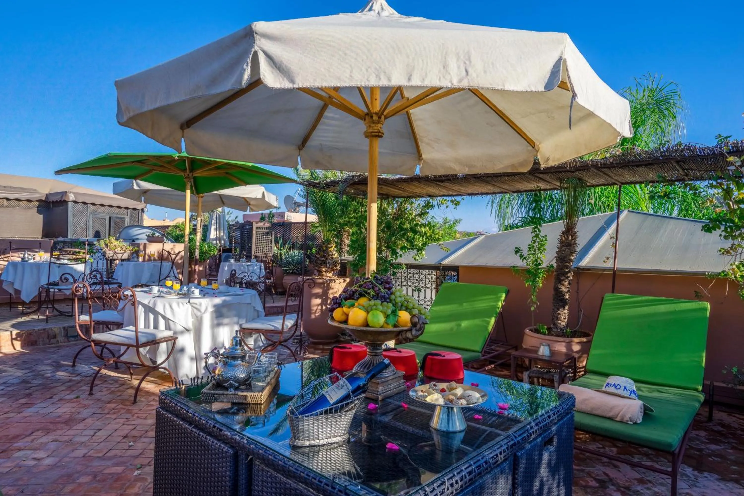 Patio in Riad Ayadina & SPA