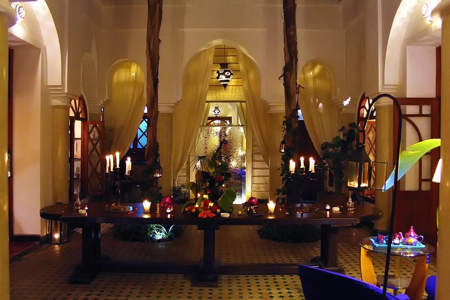 Patio in Riad Ayadina & SPA