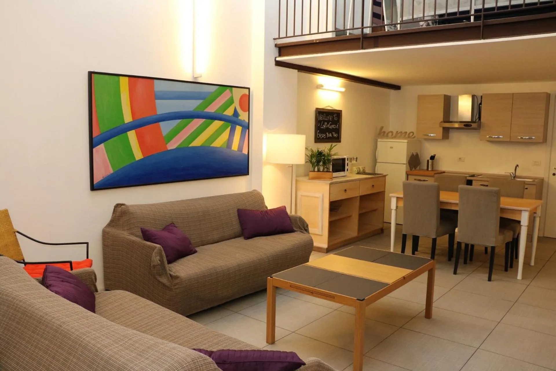 Living room in LoftinComo