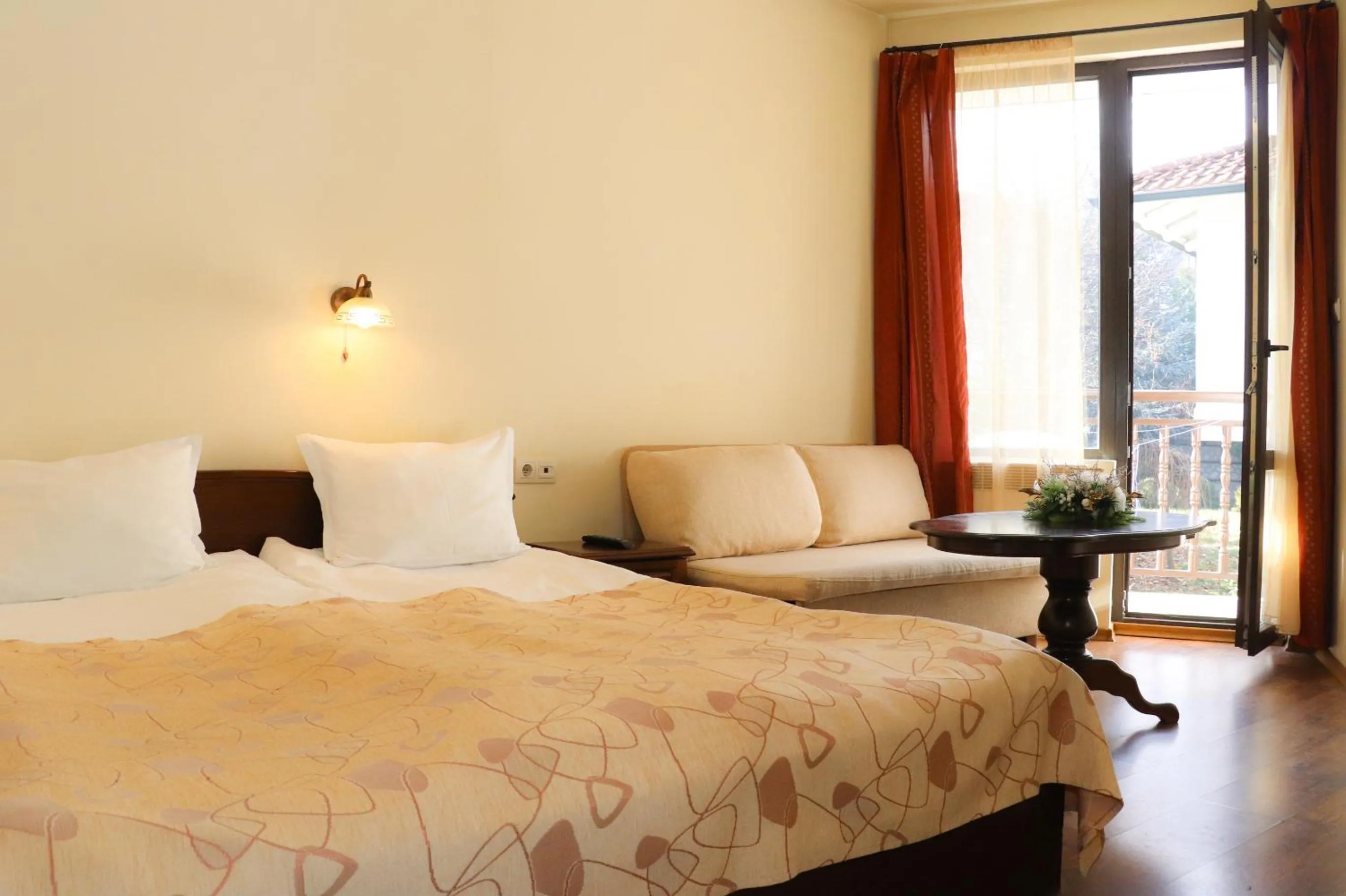 Bed in Family complex Mountain Romance Apartments