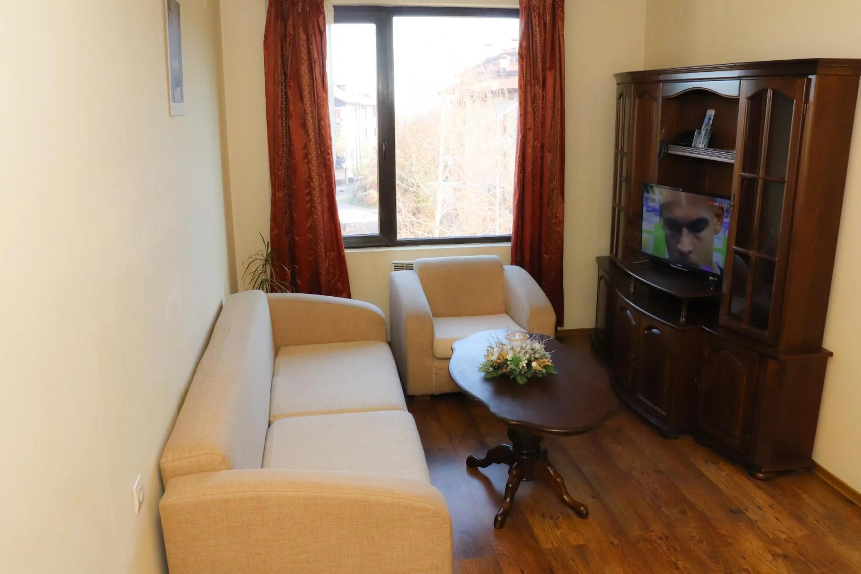 Living room in Family complex Mountain Romance Apartments