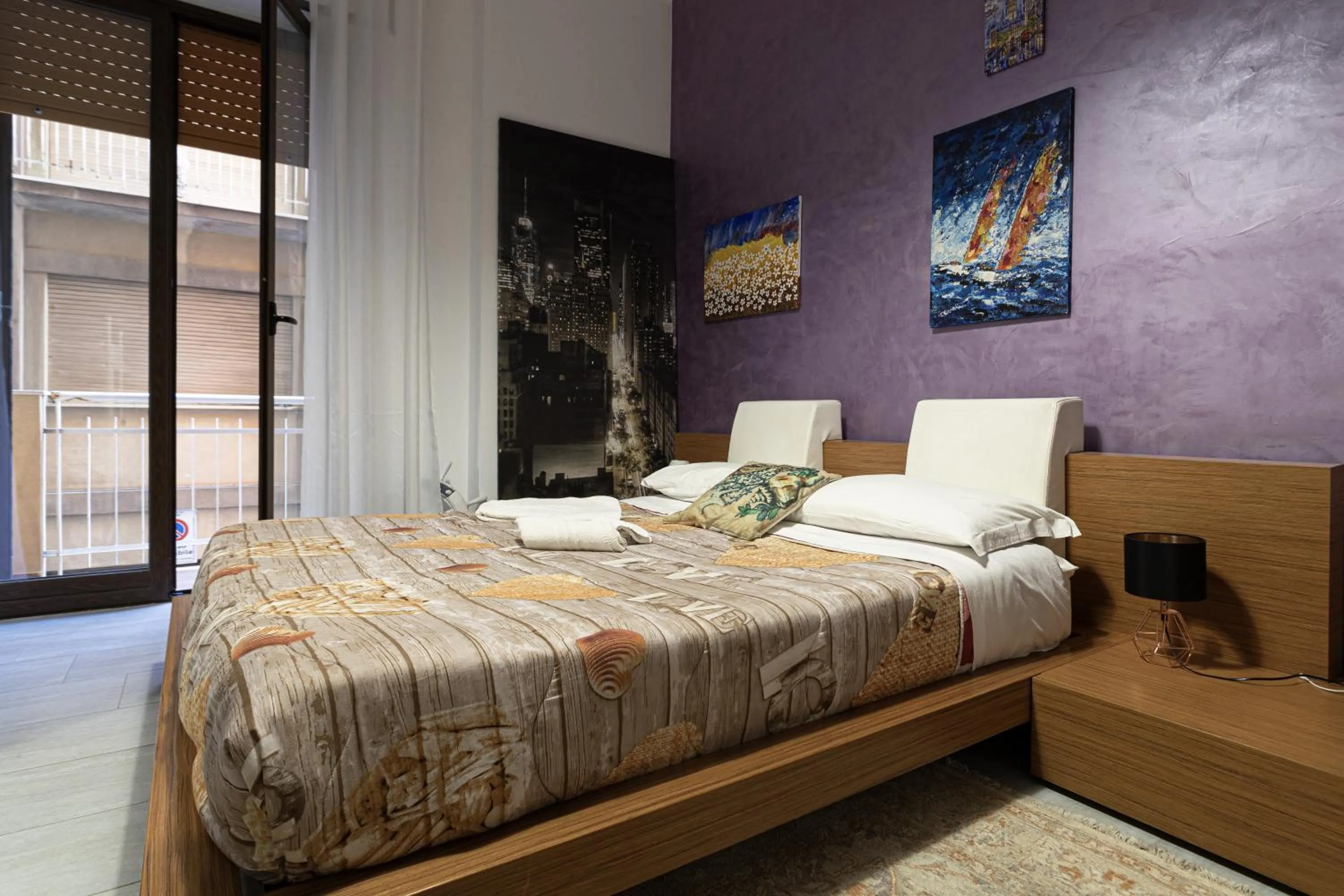 Bed in B&B Il Profumo del Porto